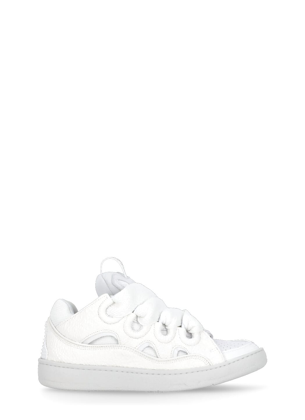 Lanvin Oversize-laces Low-top Sneakers In White