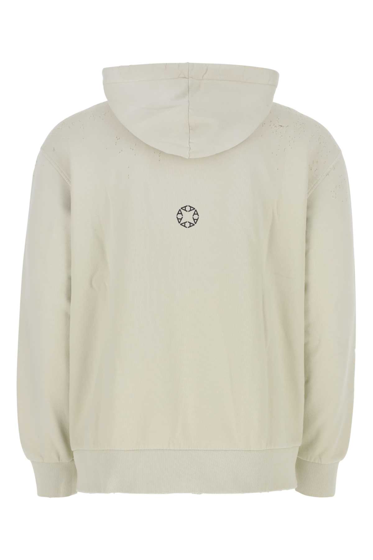 Shop Alyx Sand Cotton Oversize Sweatshirt In Wth0007