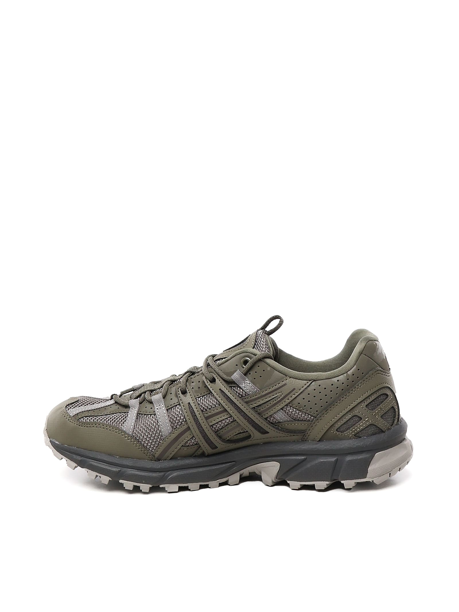Asics Gel-sonoma Sneakers In Truffle Grey/mantle Green