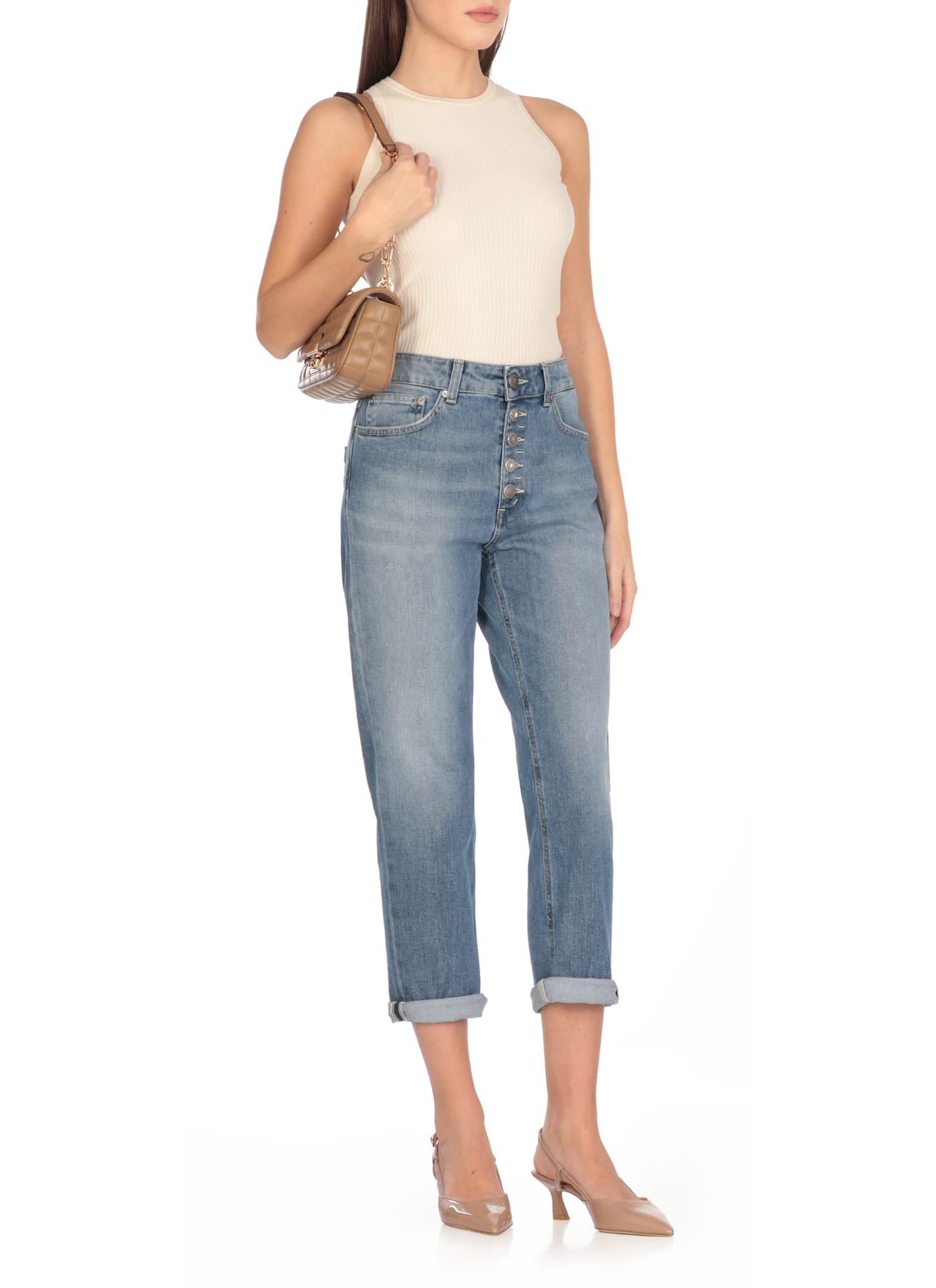 Dondup Koons Gioiello Jeans In Blue