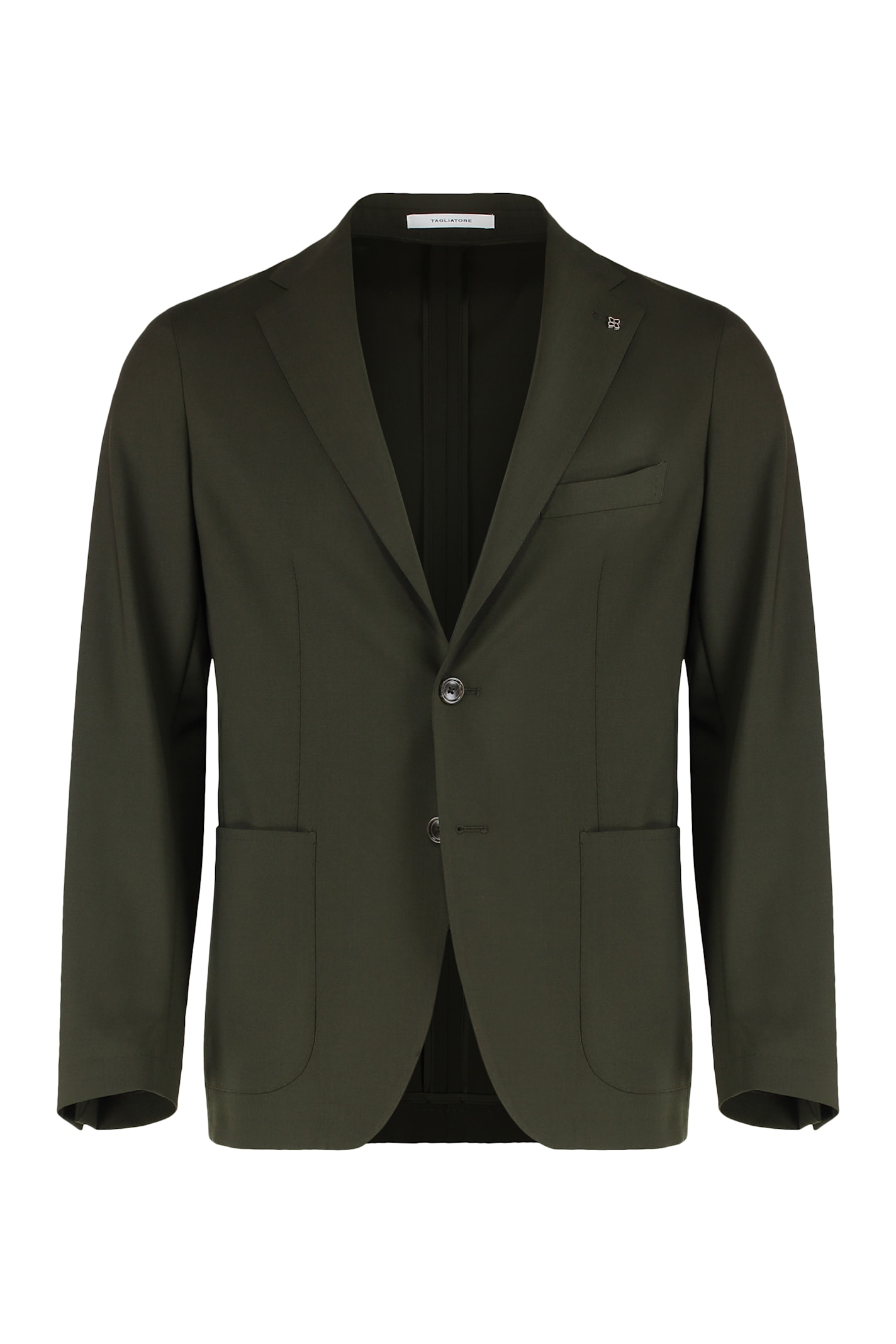 Shop Tagliatore Virgin Wool Two-pieces Suit