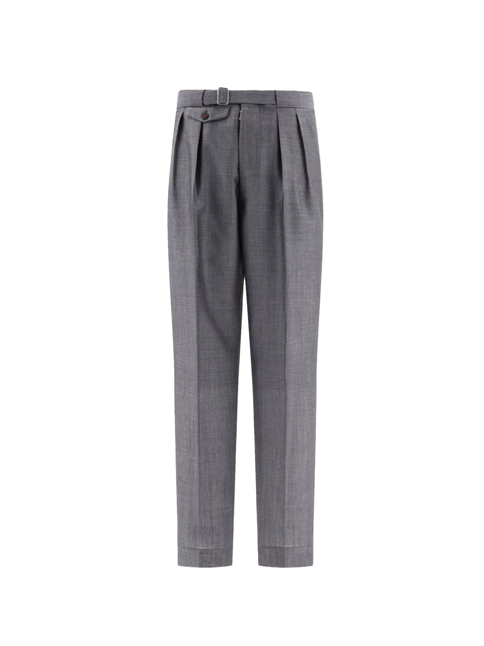 Shop Maison Margiela Pants In Grey6