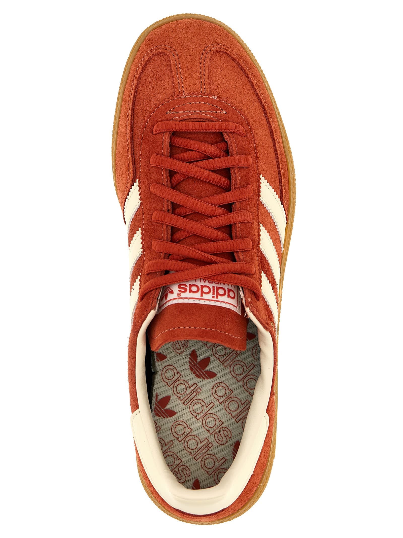 Shop Adidas Originals Handball Spezial Sneakers In Orange