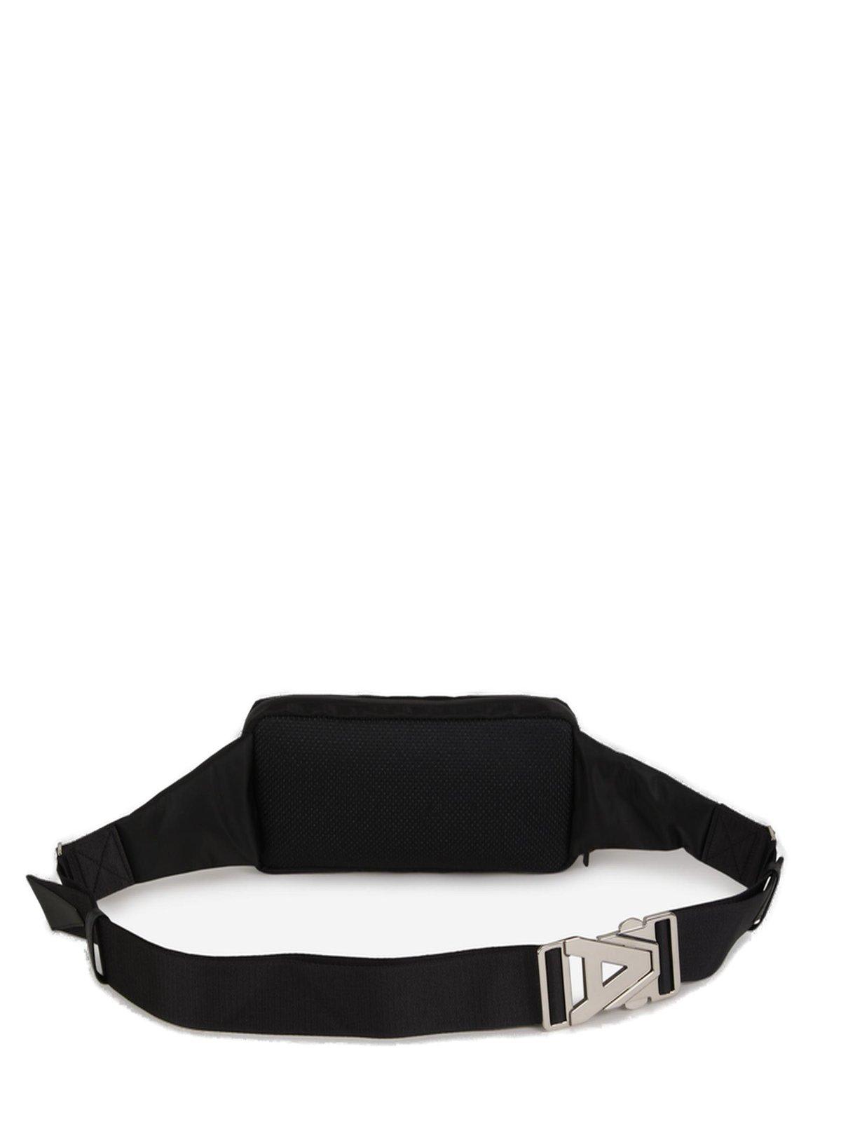 Shop Ambush Logo Patch Zipped Belt Bag In Black