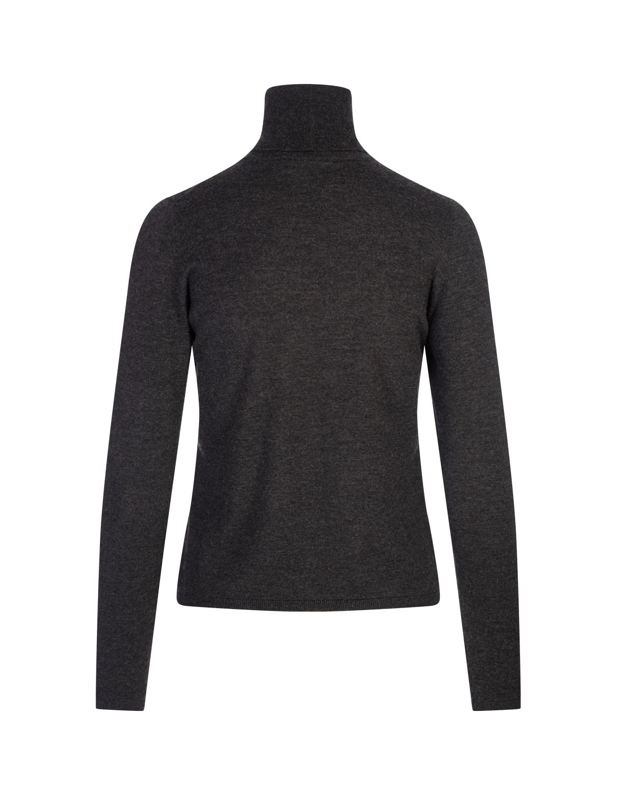 Max Mara Adda Turtle Neck Cashmere Sweater In Grey