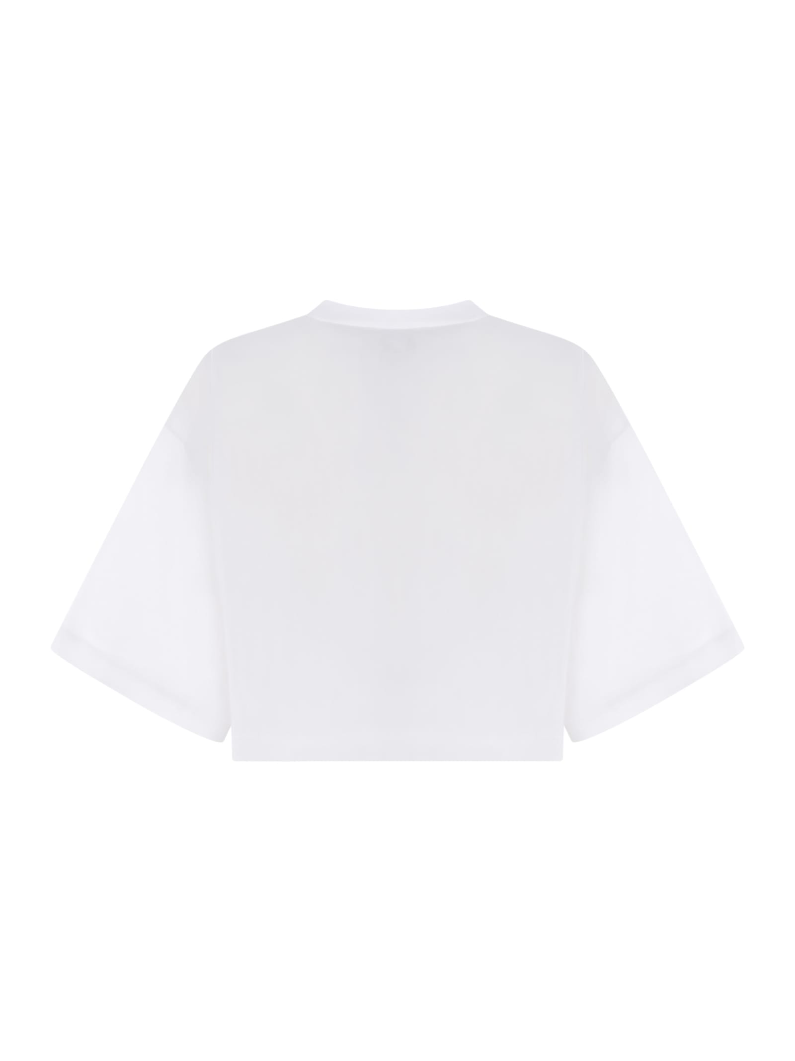 Shop Dsquared2 T-shirt  In Cotton In White