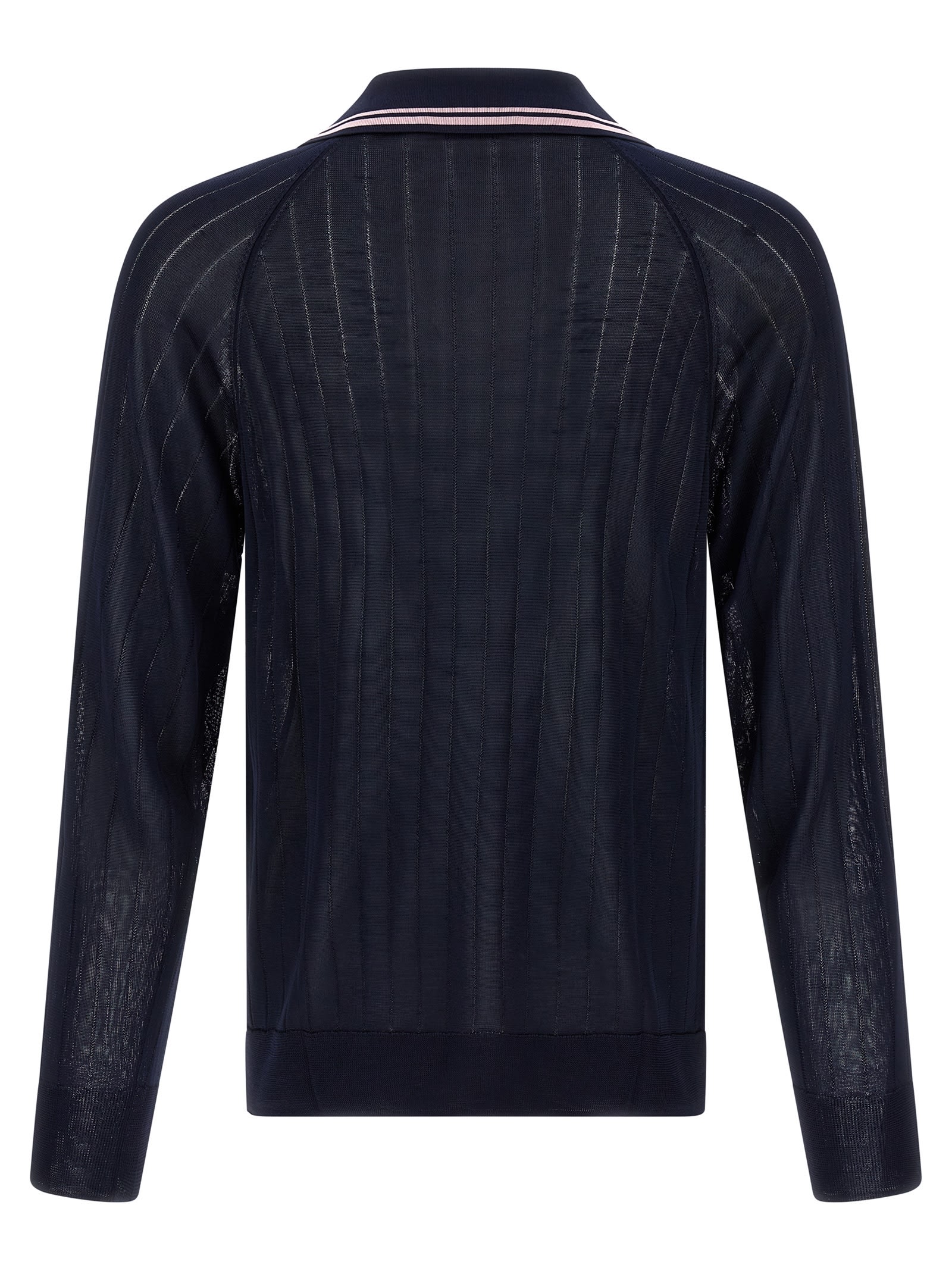 WALES BONNER ROOTS POLO SHIRT SWEATER