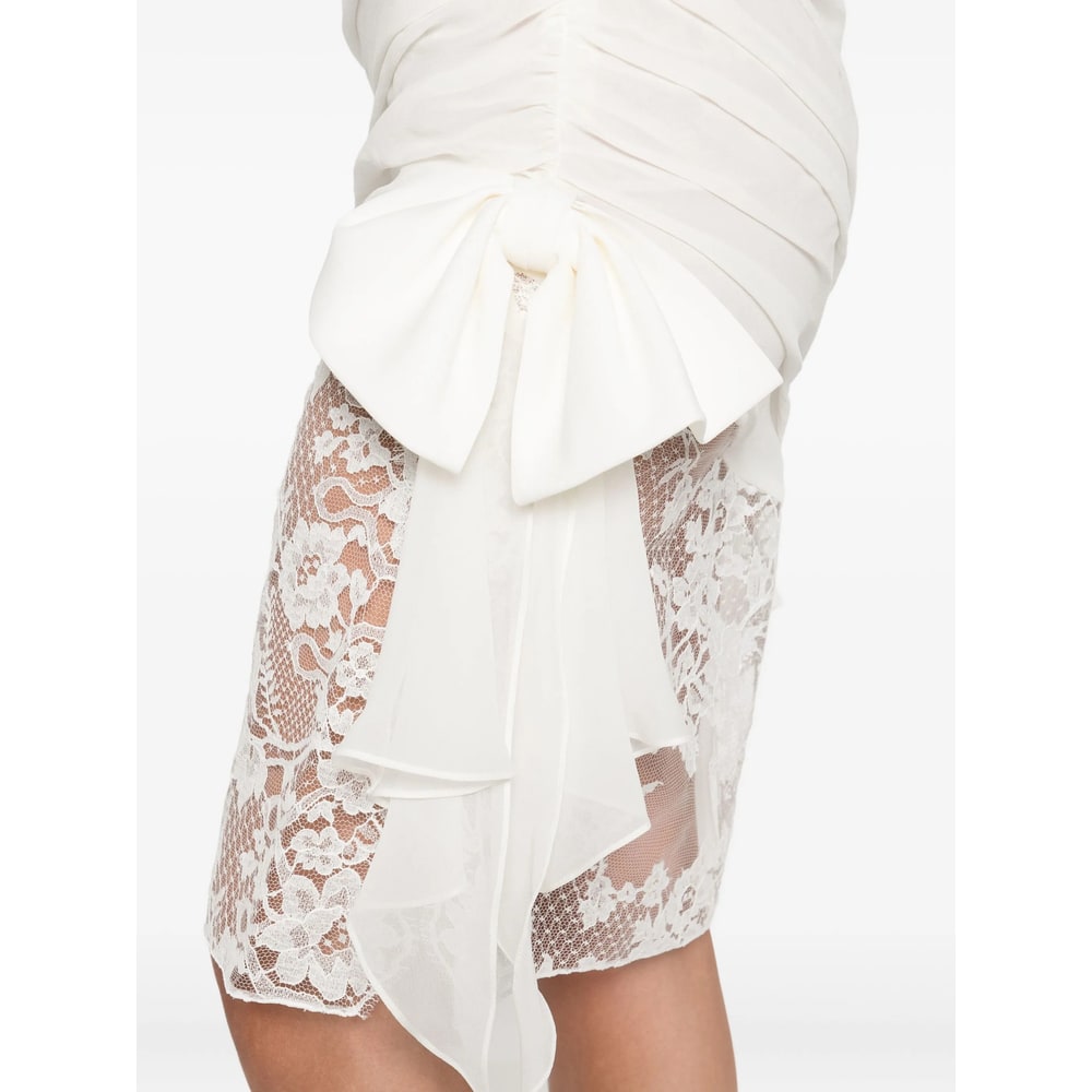 Alessandra Rich Dress In White