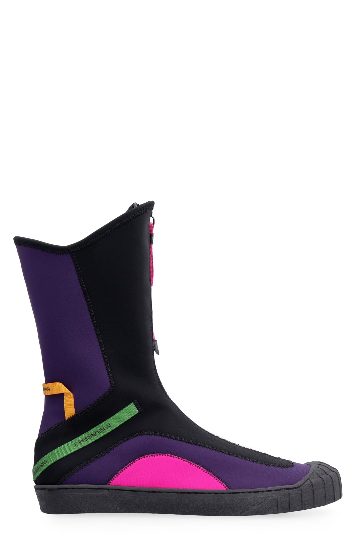 Emporio Armani Sustainability Project - Technical Fabric Ankle Boots