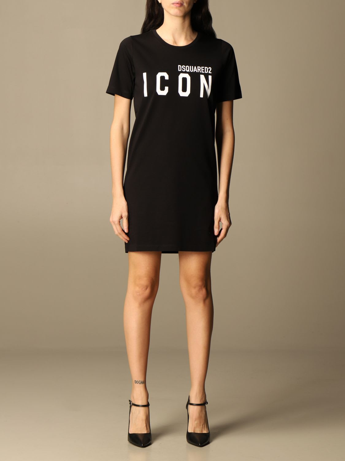 Dsquared2 Dress Dsquared2 T-shirt Dress With Icon Logo