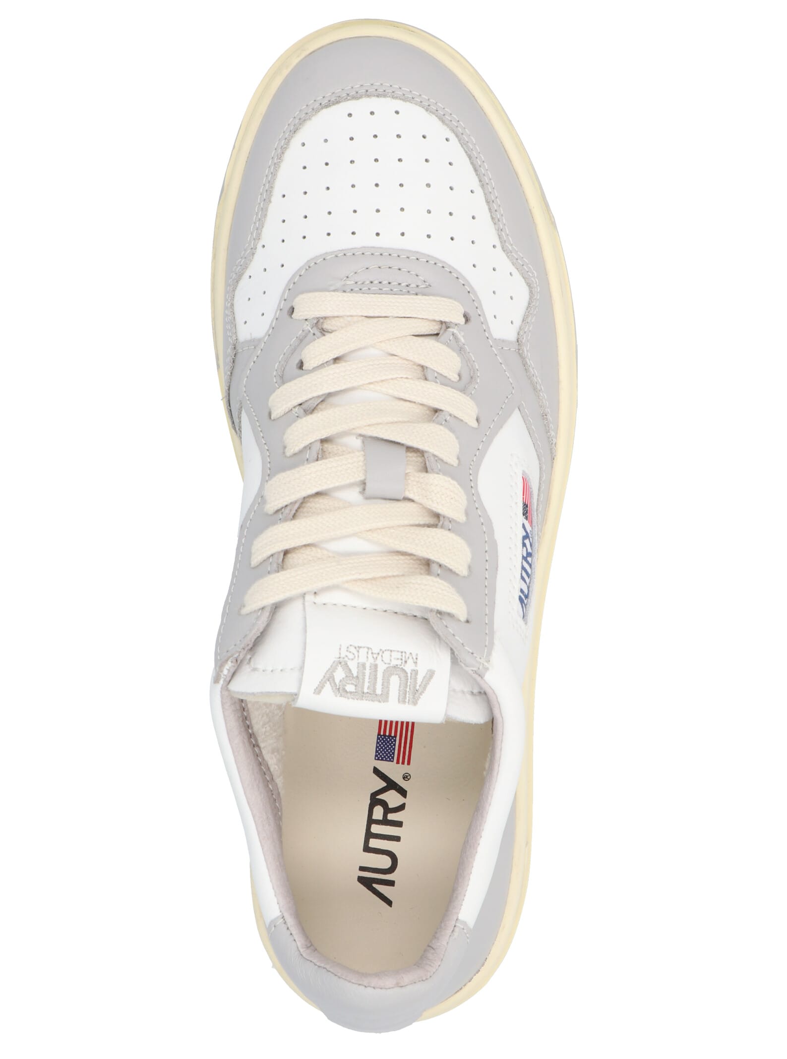 Shop Autry 01 Sneakers In Grigio