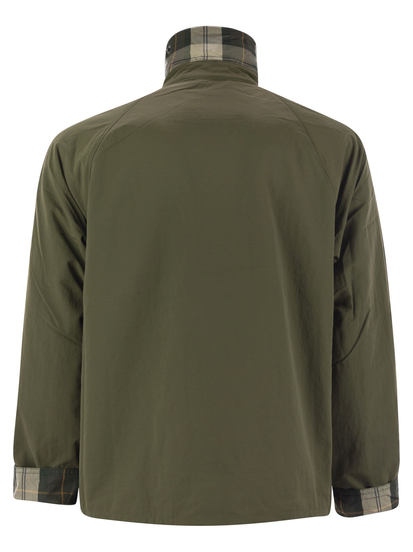 BARBOUR SPEY - LIGHTWEIGHT JACKET WITH TARTAN LINING