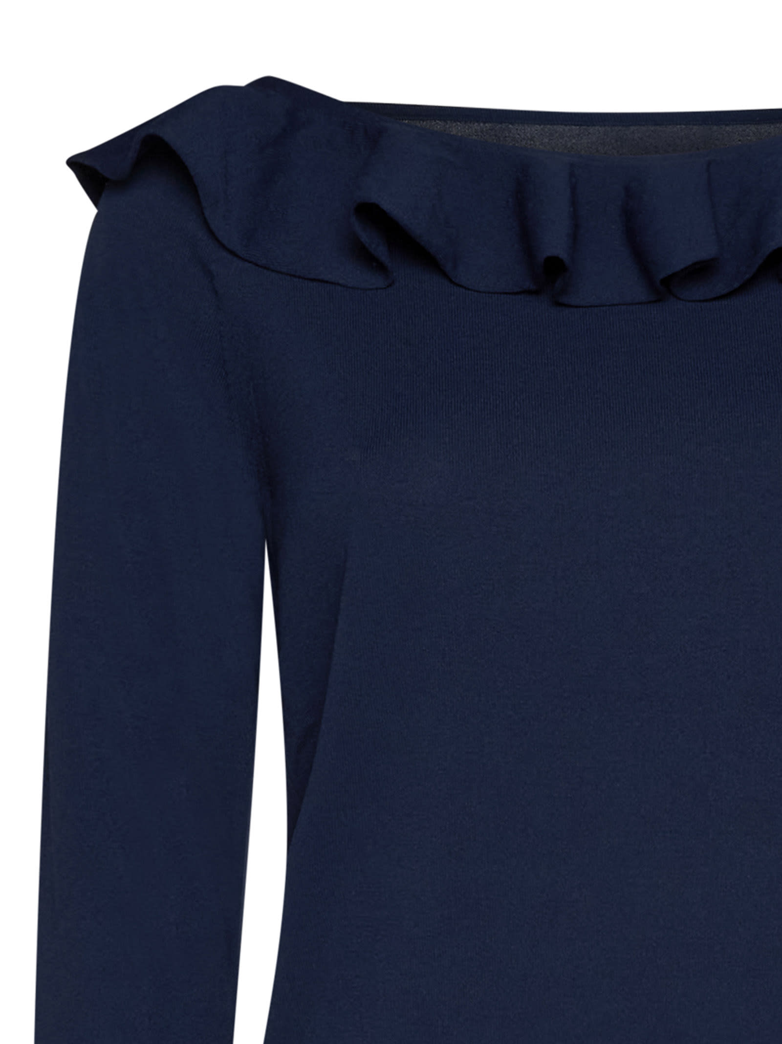 Shop Semicouture Sweater In Blue