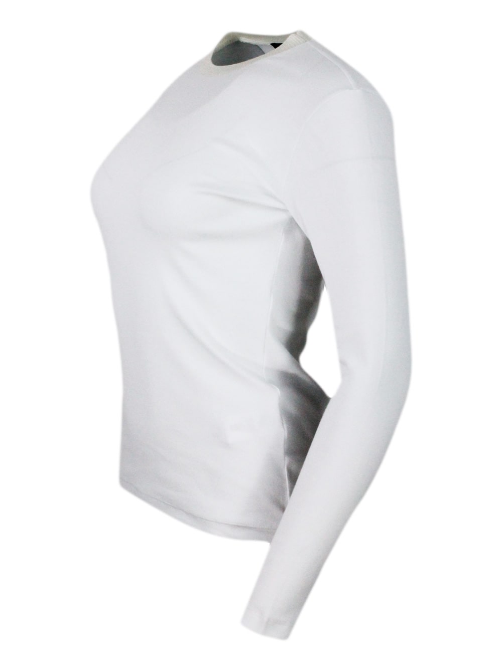 Shop Fabiana Filippi T-shirt In White