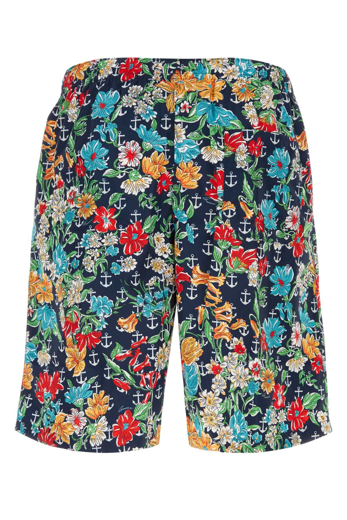 Shop Gucci Printed Polyester Swimming Shorts In 4100