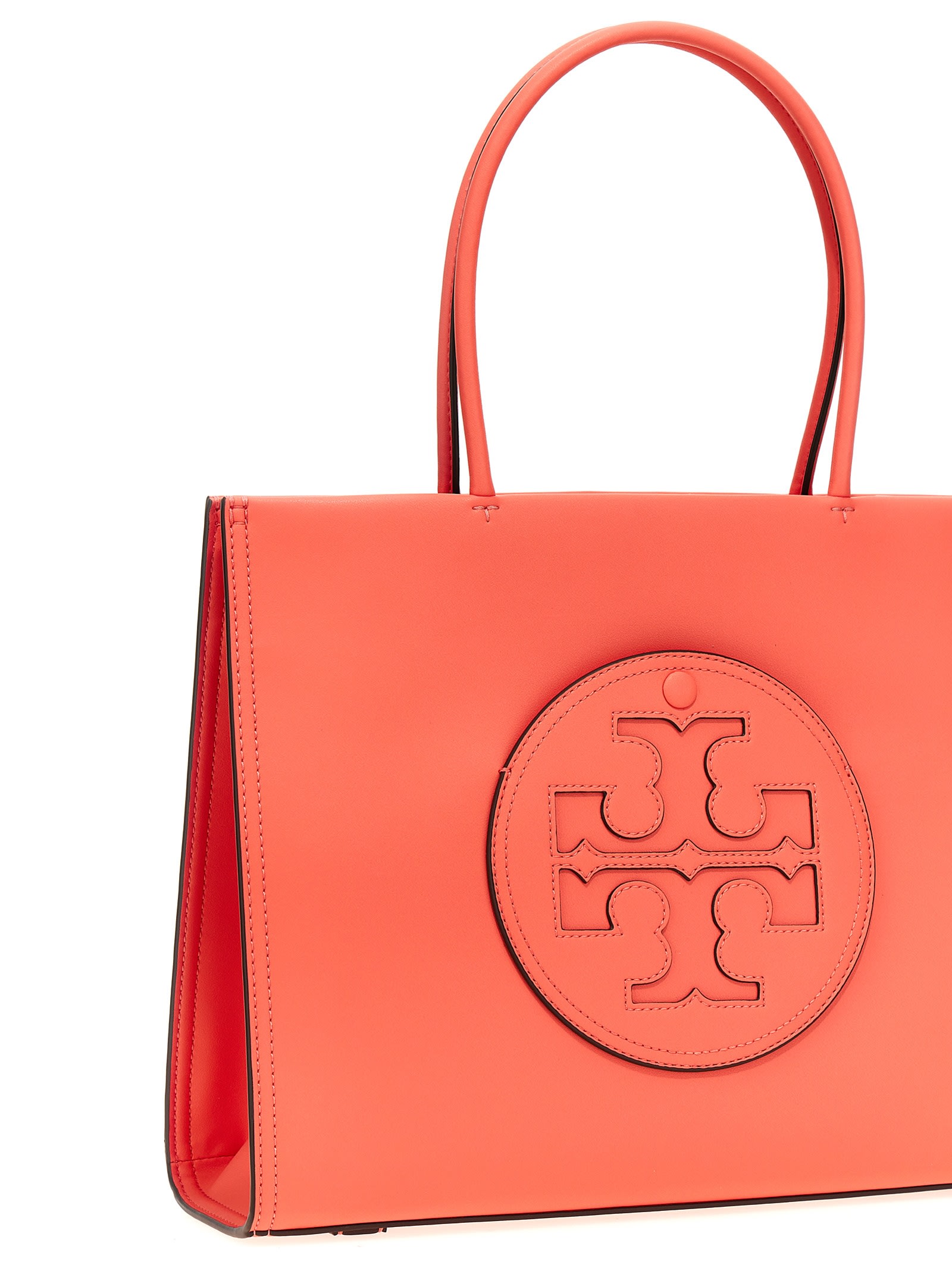 Shop Tory Burch Ella Bio Small Shopping Bag In Orange