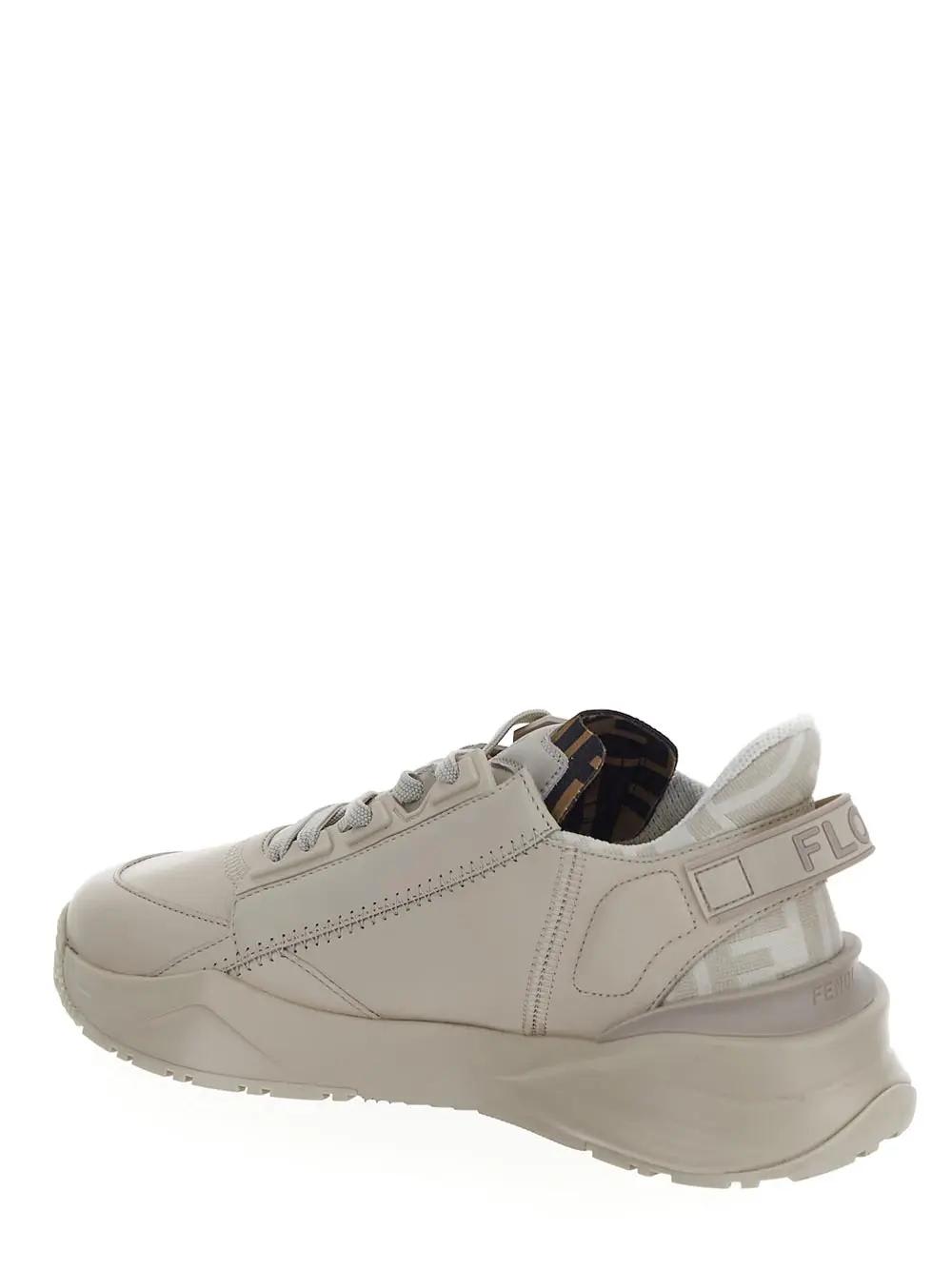 Shop Fendi Ff Flow In White