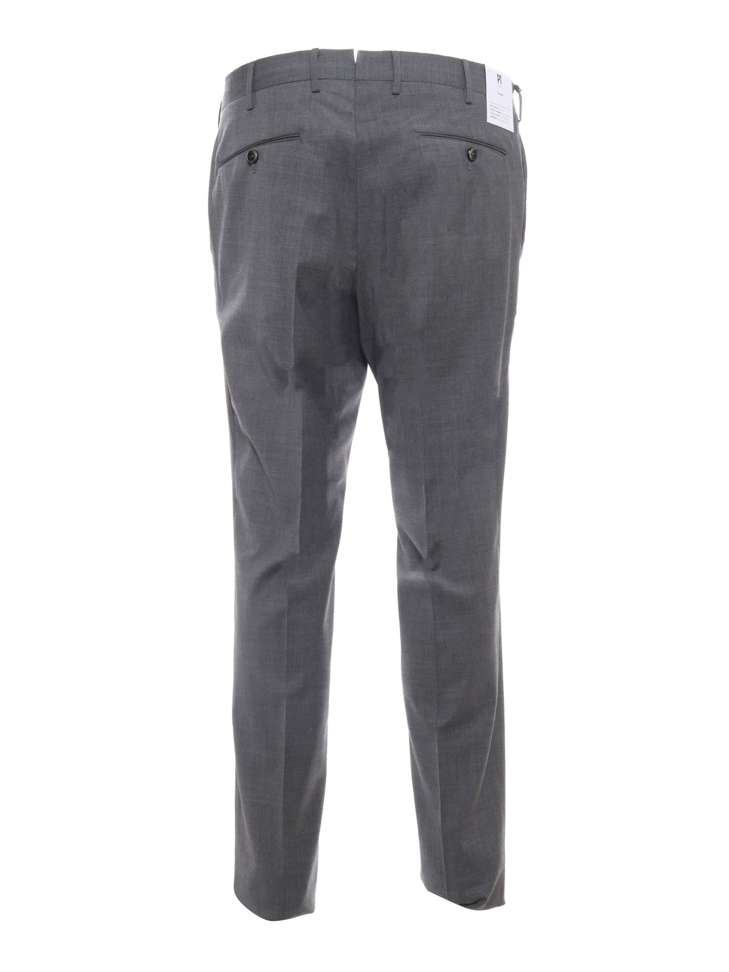 Shop Pt01 Super Slim Pants In Grey