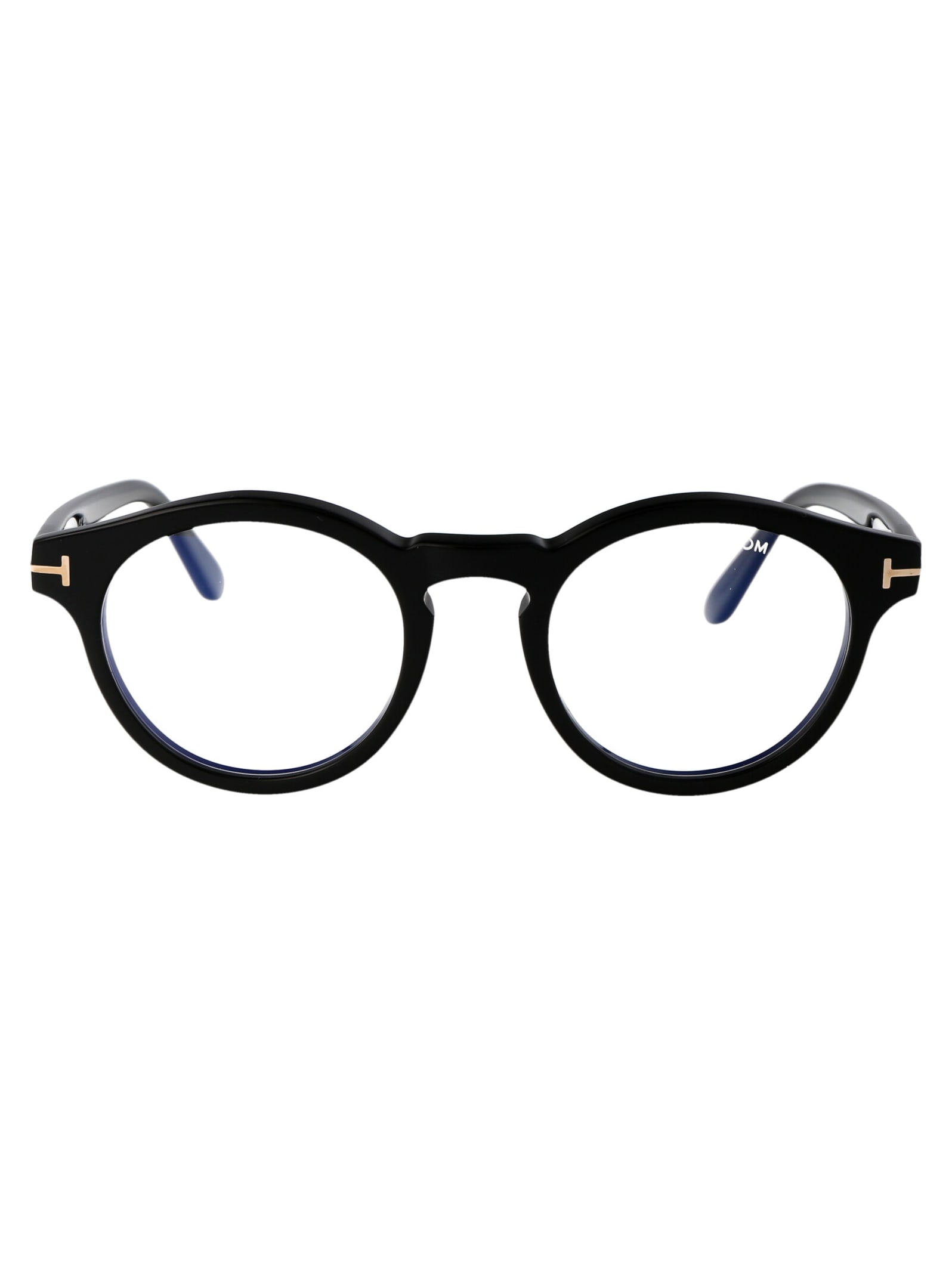 Shop Tom Ford Ft5887-b Glasses In 001 Nero Lucido