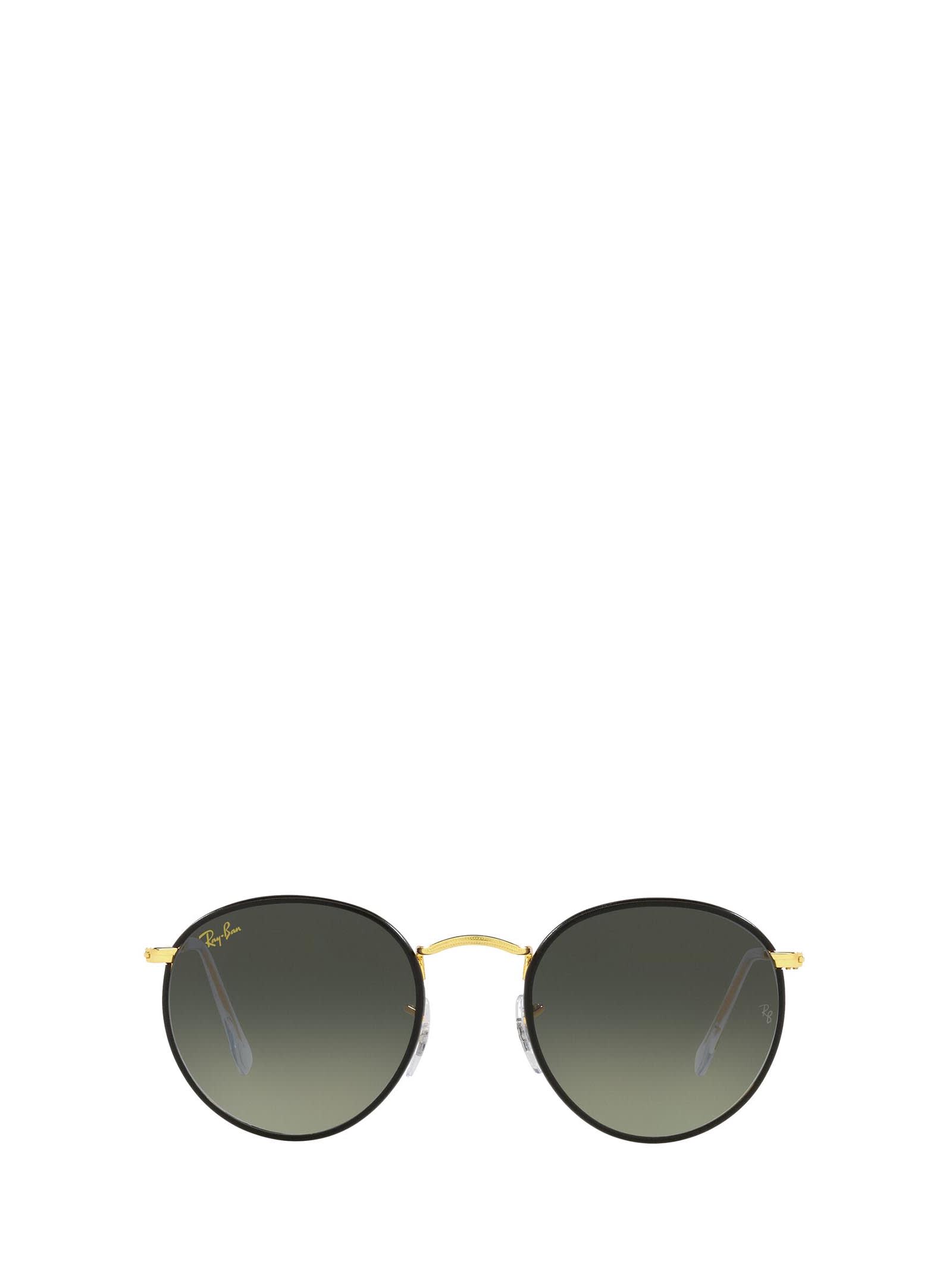 Ray-Ban Ray-ban Rb3447jm Black On Legend Gold Sunglasses
