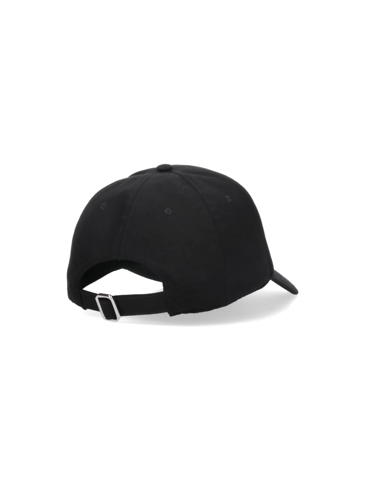Givenchy Round Visor Cap With Embroidered Logo In Black