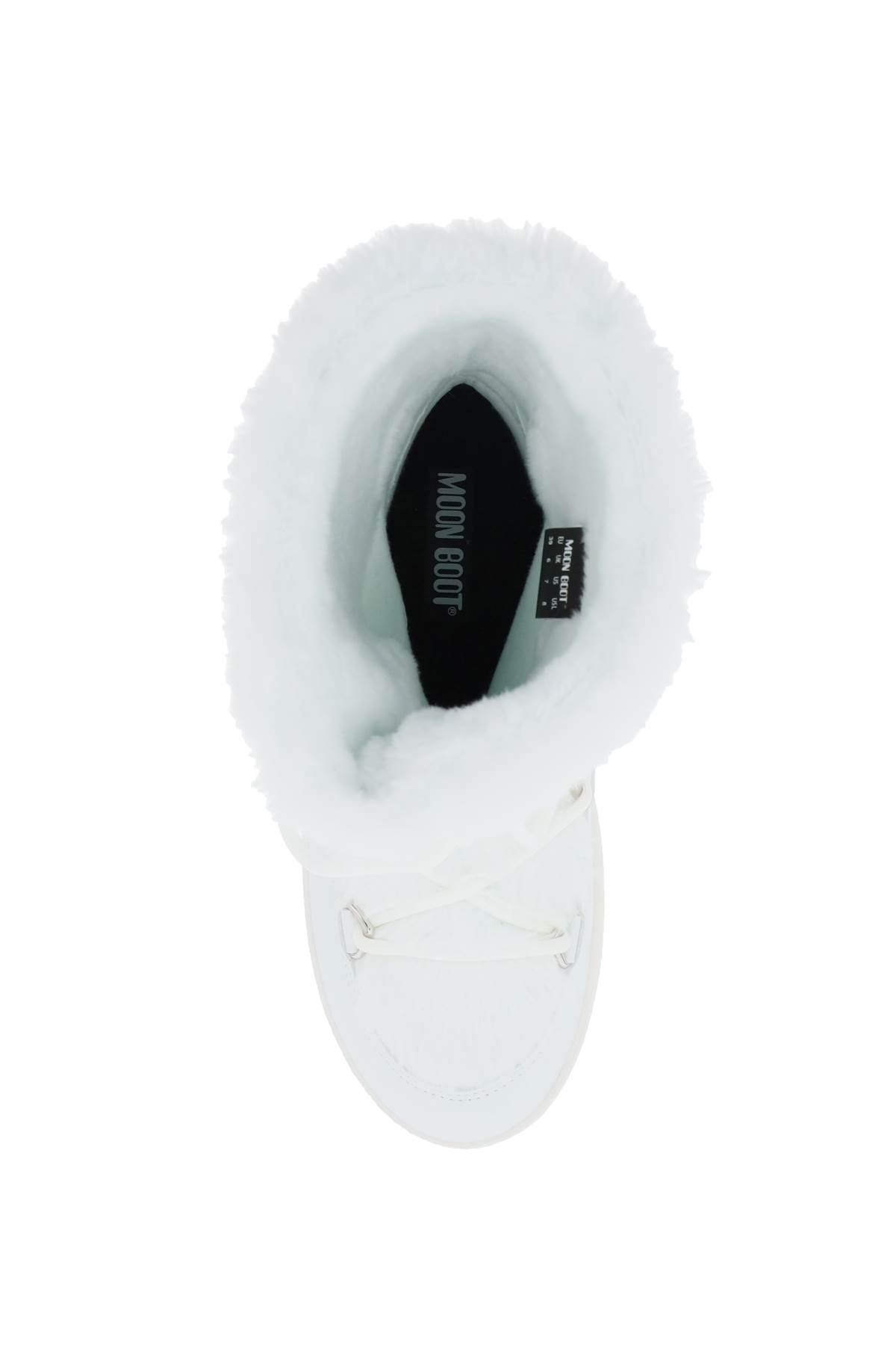 Shop Moon Boot Ltrack Tube Apres-ski Boots In White (white)