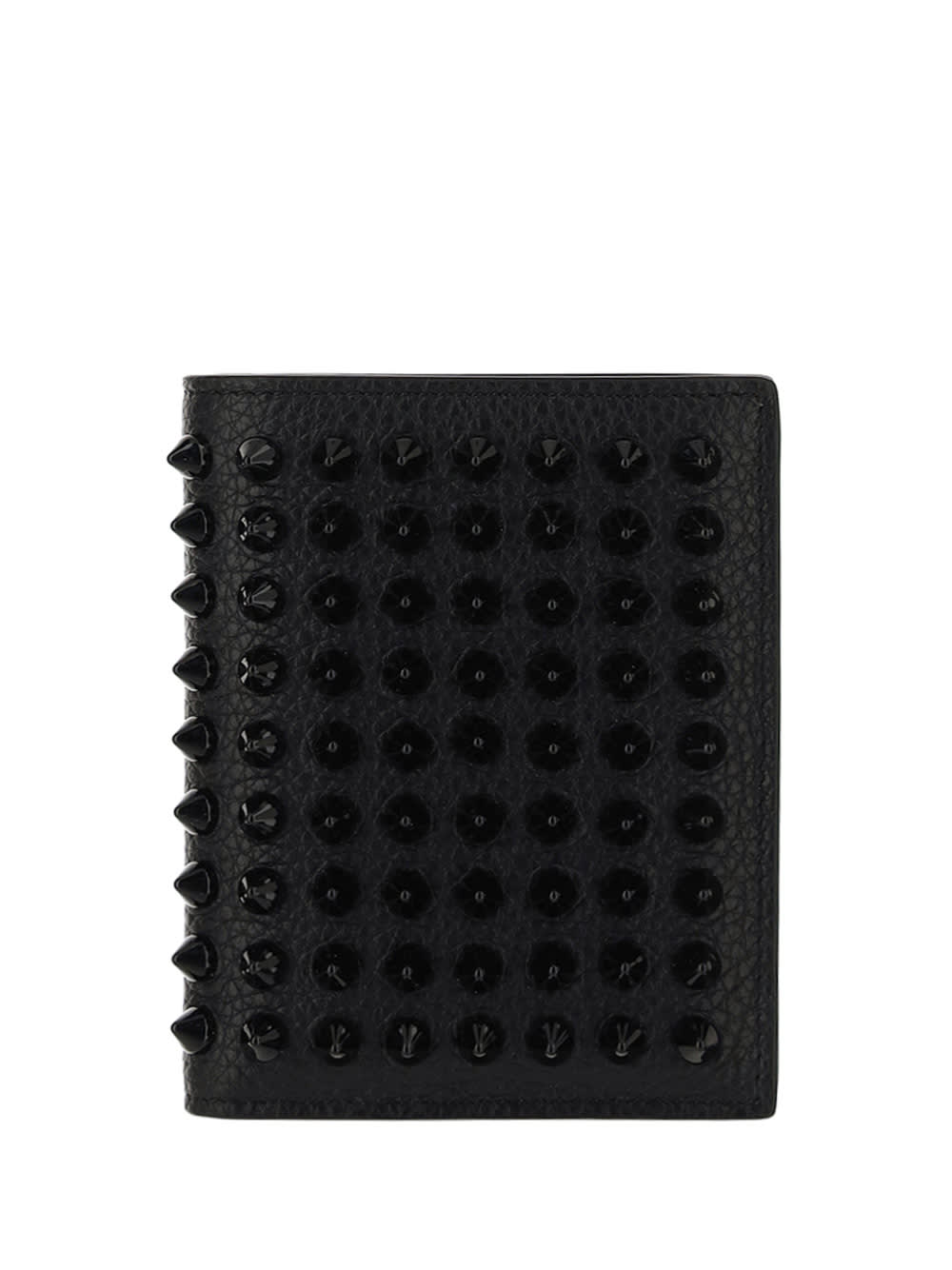 Shop Christian Louboutin Paros Wallet In Black/black