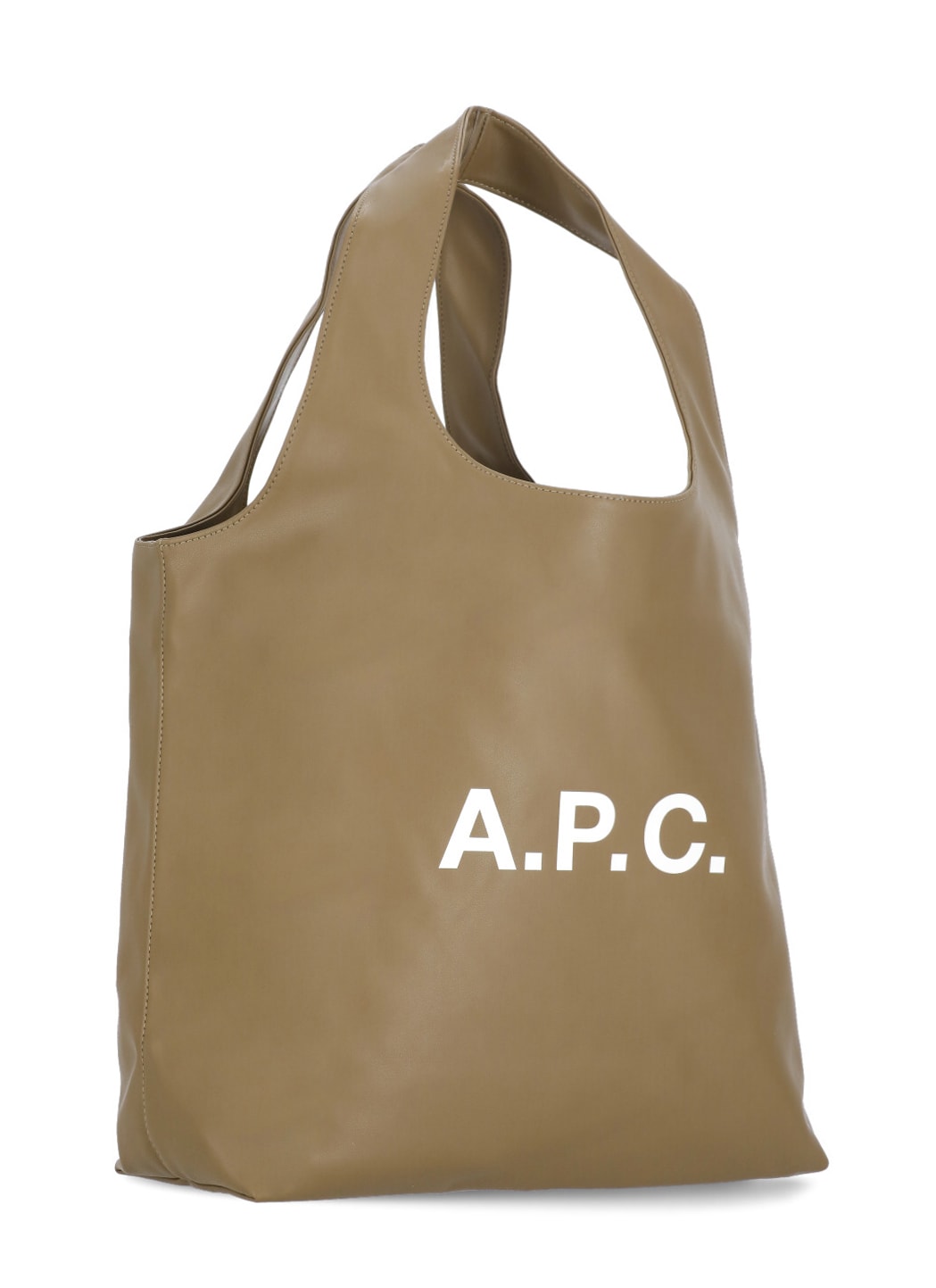 Shop Apc Ninon Shopping Bag In Brown