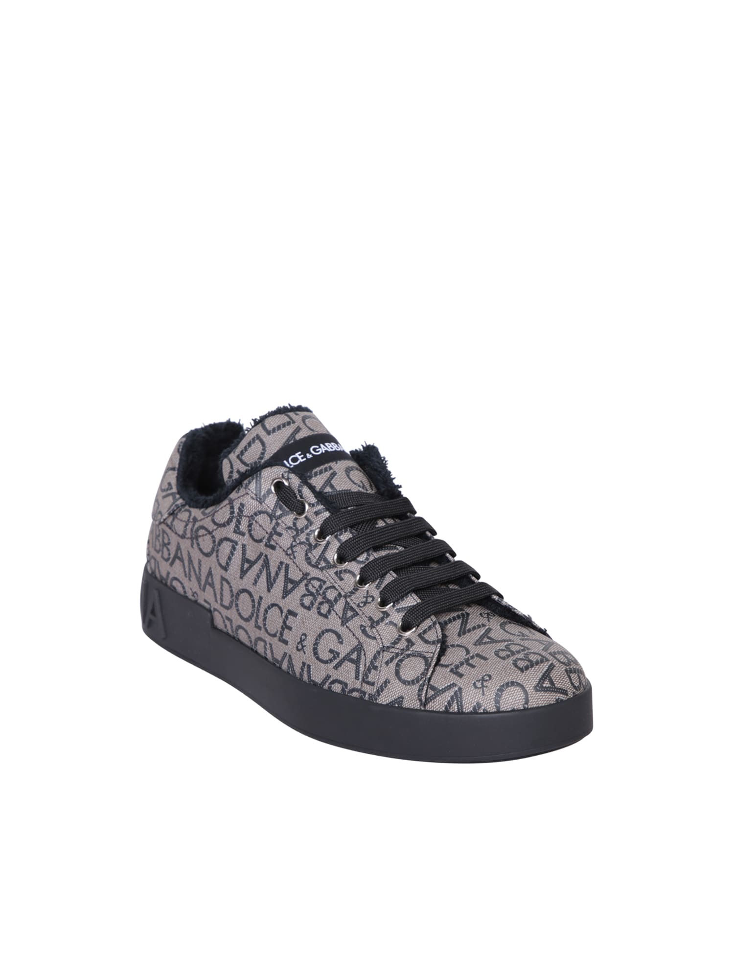 Shop Dolce & Gabbana Sneakers In Brown