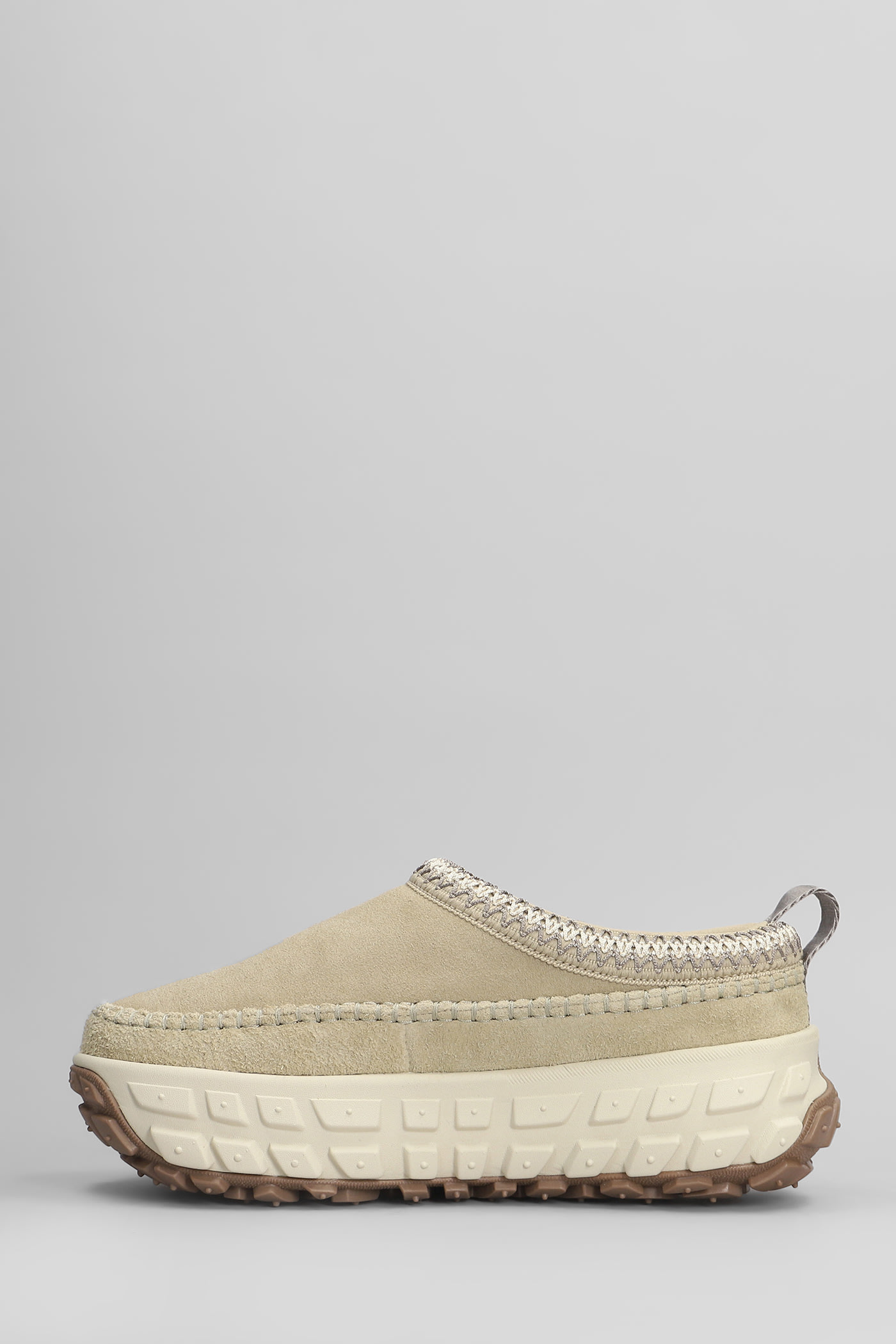 Ugg Venture Daze Sneakers In Beige Suede