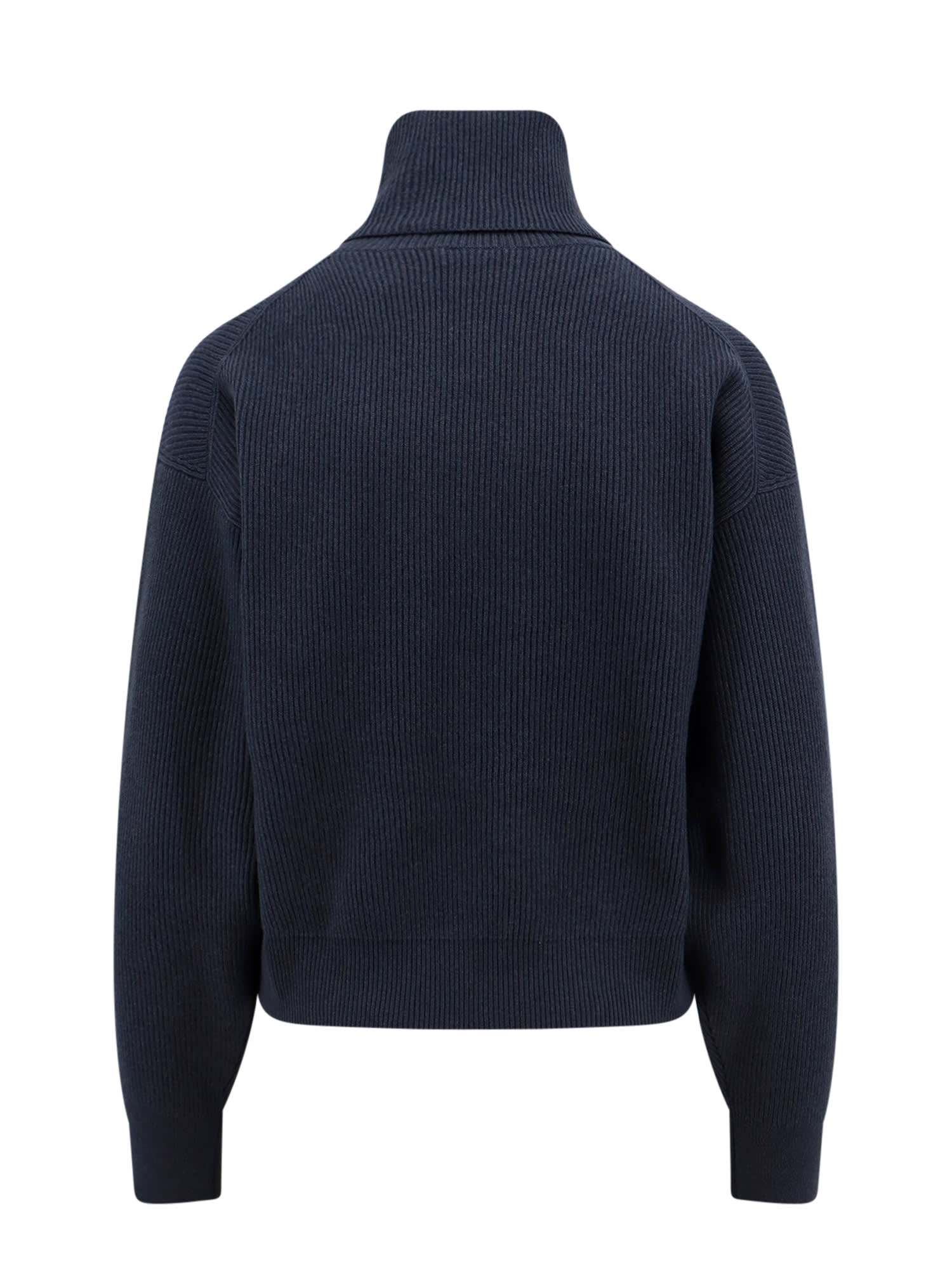 Shop Brunello Cucinelli Sweater In Blue