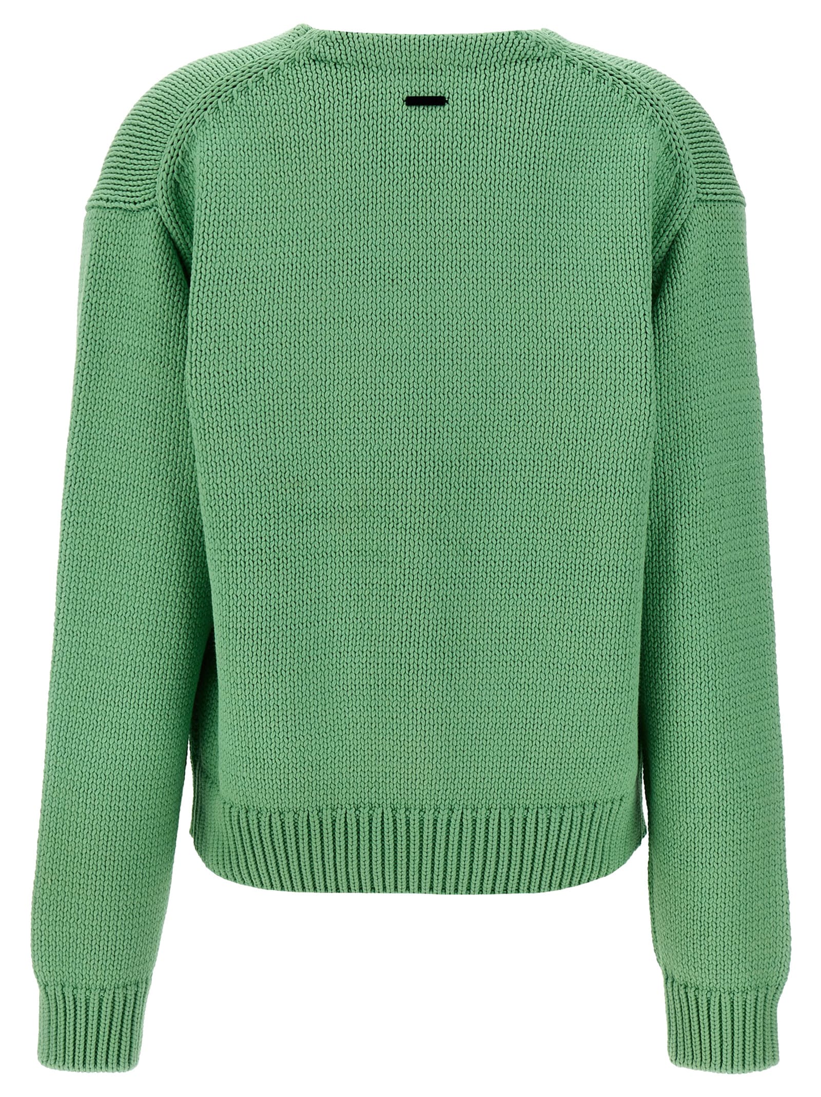Jw Anderson J.w.anderson 'graphic' Sweater In Green