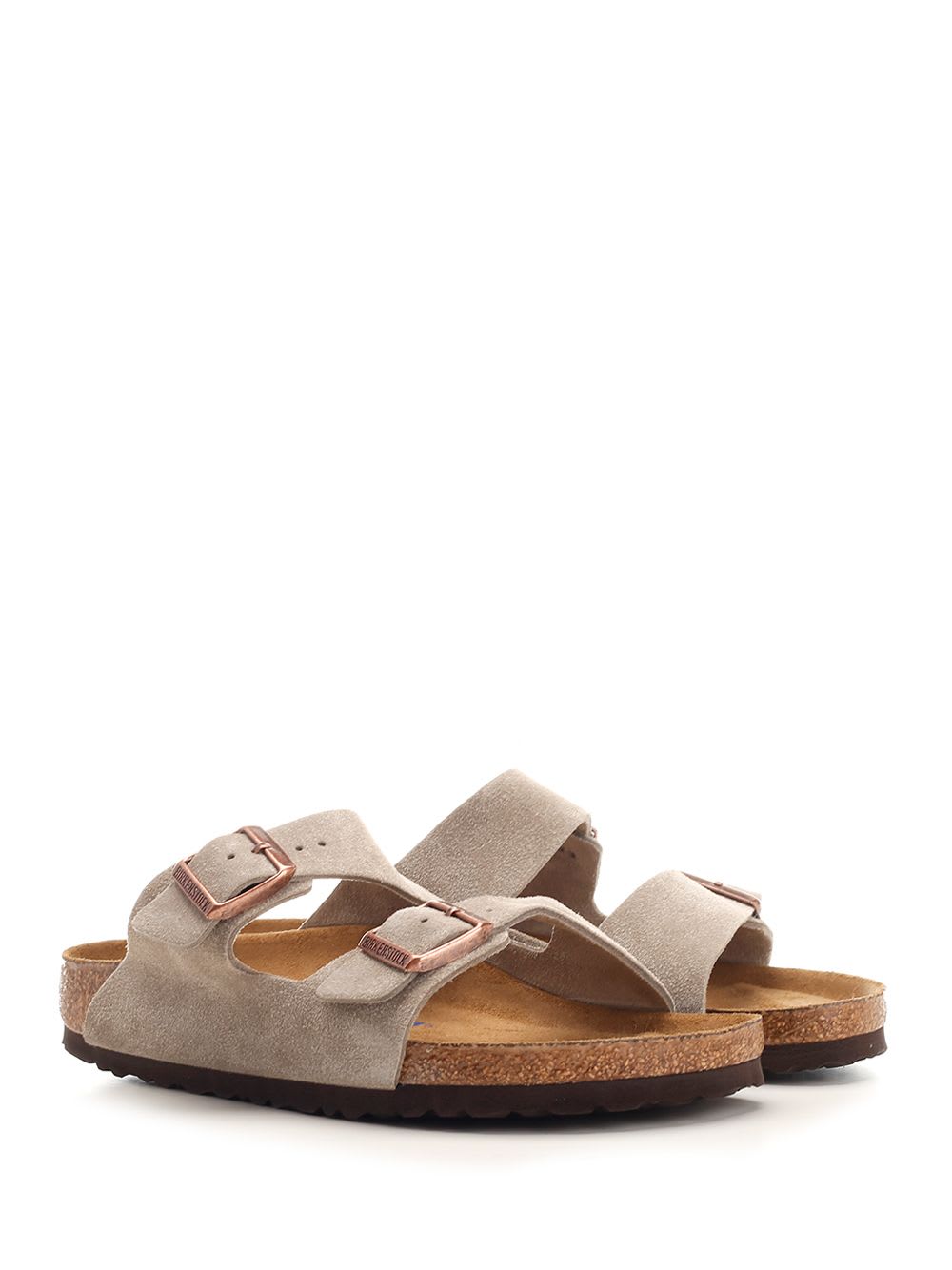 Birkenstock Arizona Sandal Bf Nubuck Stone