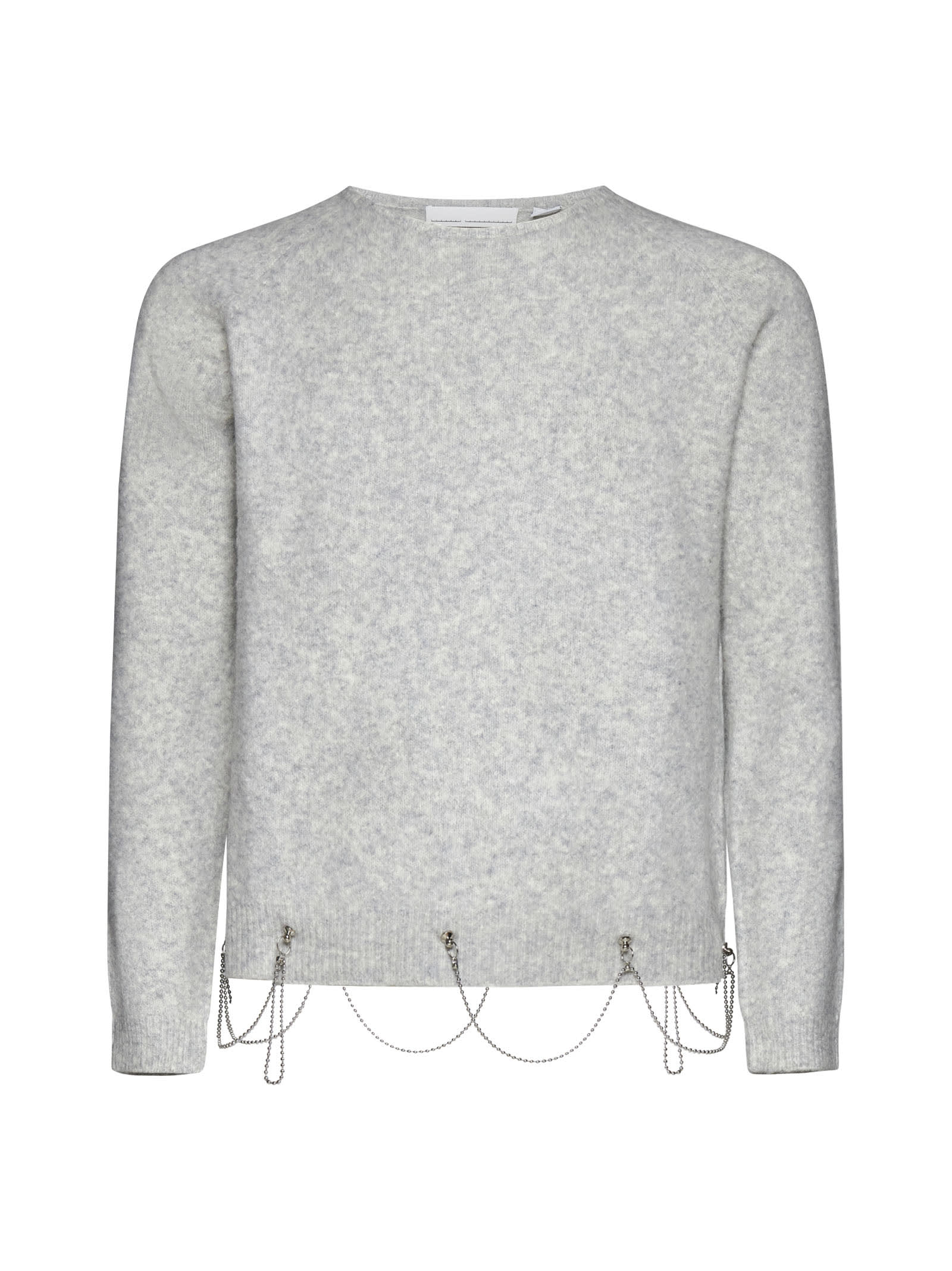 Shop Random Identities Sweater In Grey
