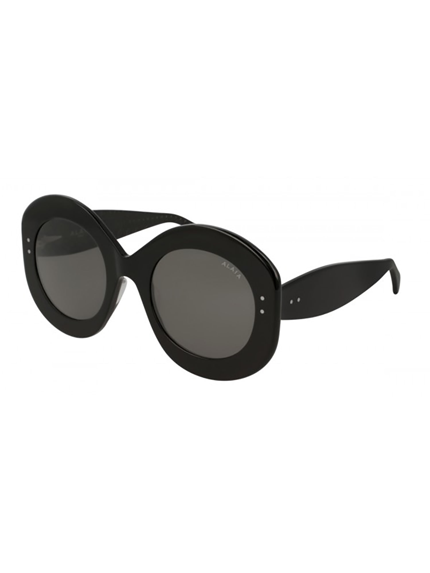 Click to view more detailed imagery on our partner's website Alaïa Aa0003s Sunglasses In Black Black Grey