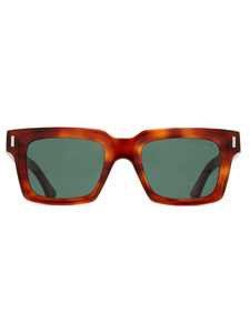 Shop Cutler And Gross 1386 Eyewear In Honey Turtle Havana