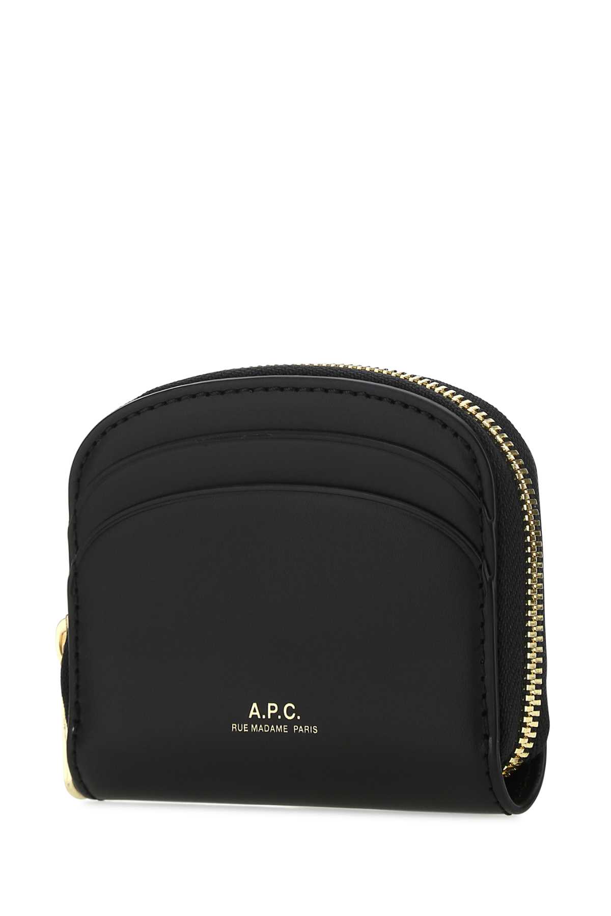 Shop Apc Black Leather Card Holder