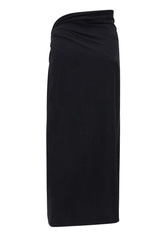 Shop Atlein Skirt In Black