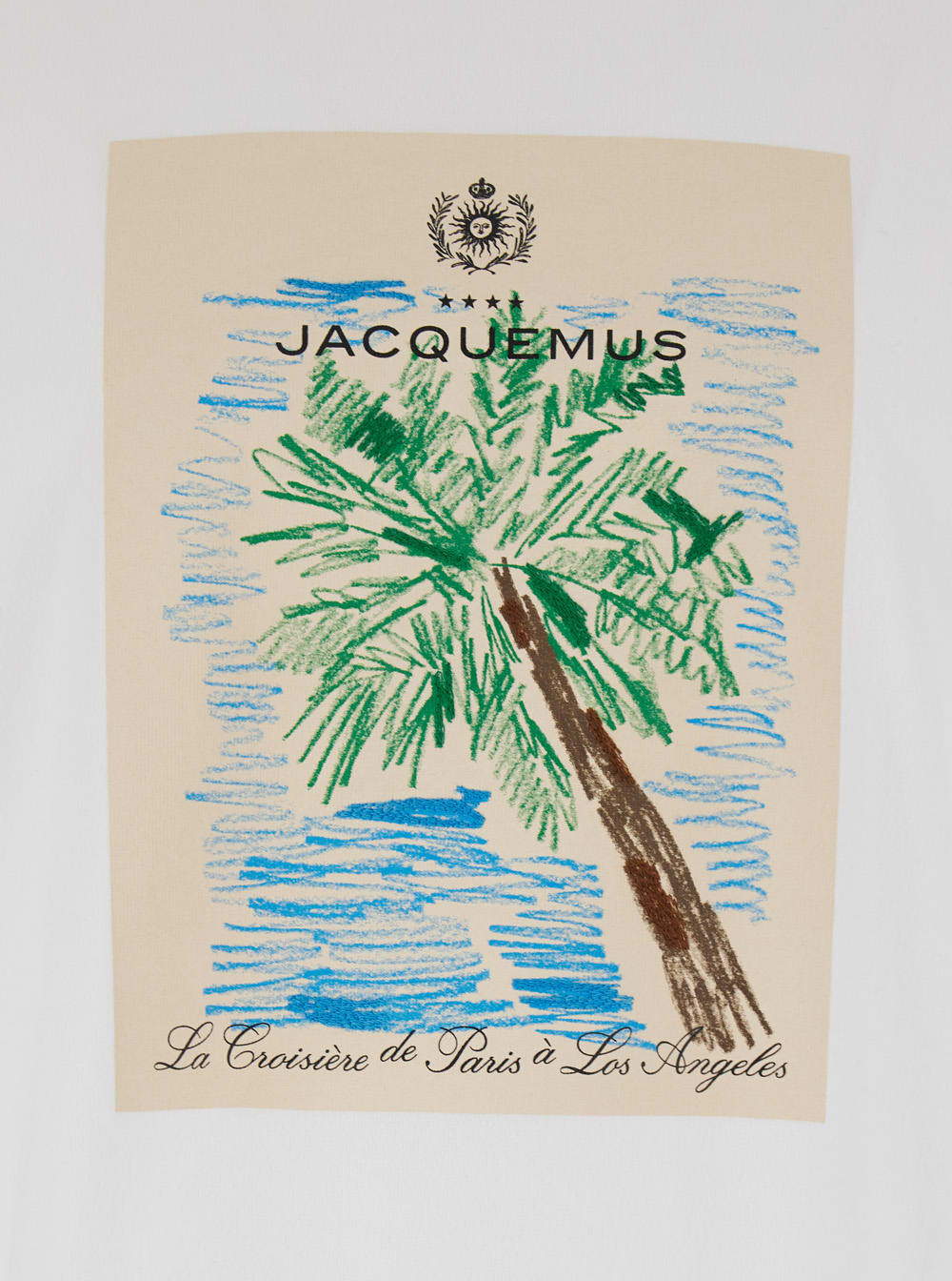 Shop Jacquemus White The Marino T-shirt