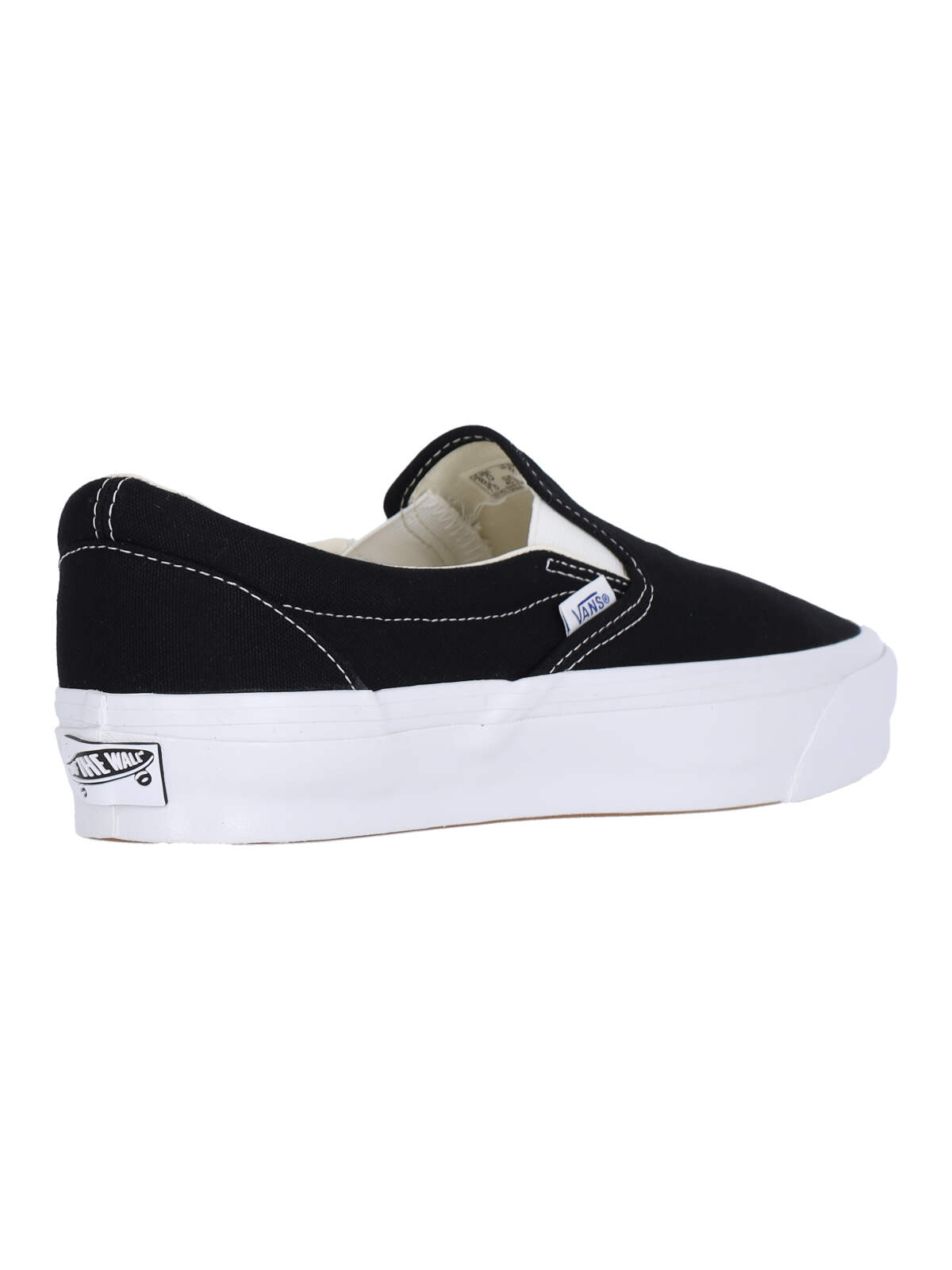 Shop Vans Premium Sneakers Slip-on 98 In Black