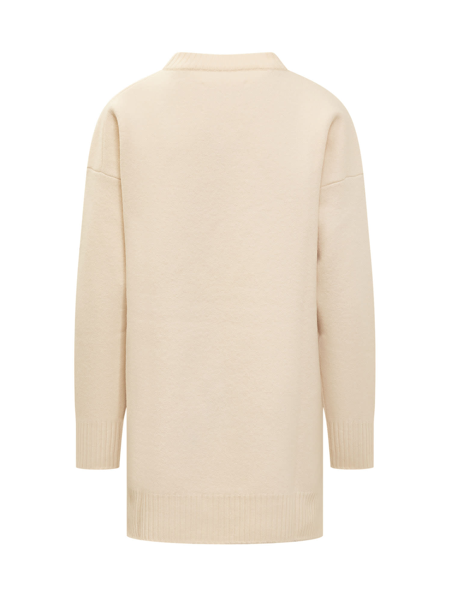 Shop Jil Sander Cherry Sweater In Bianco