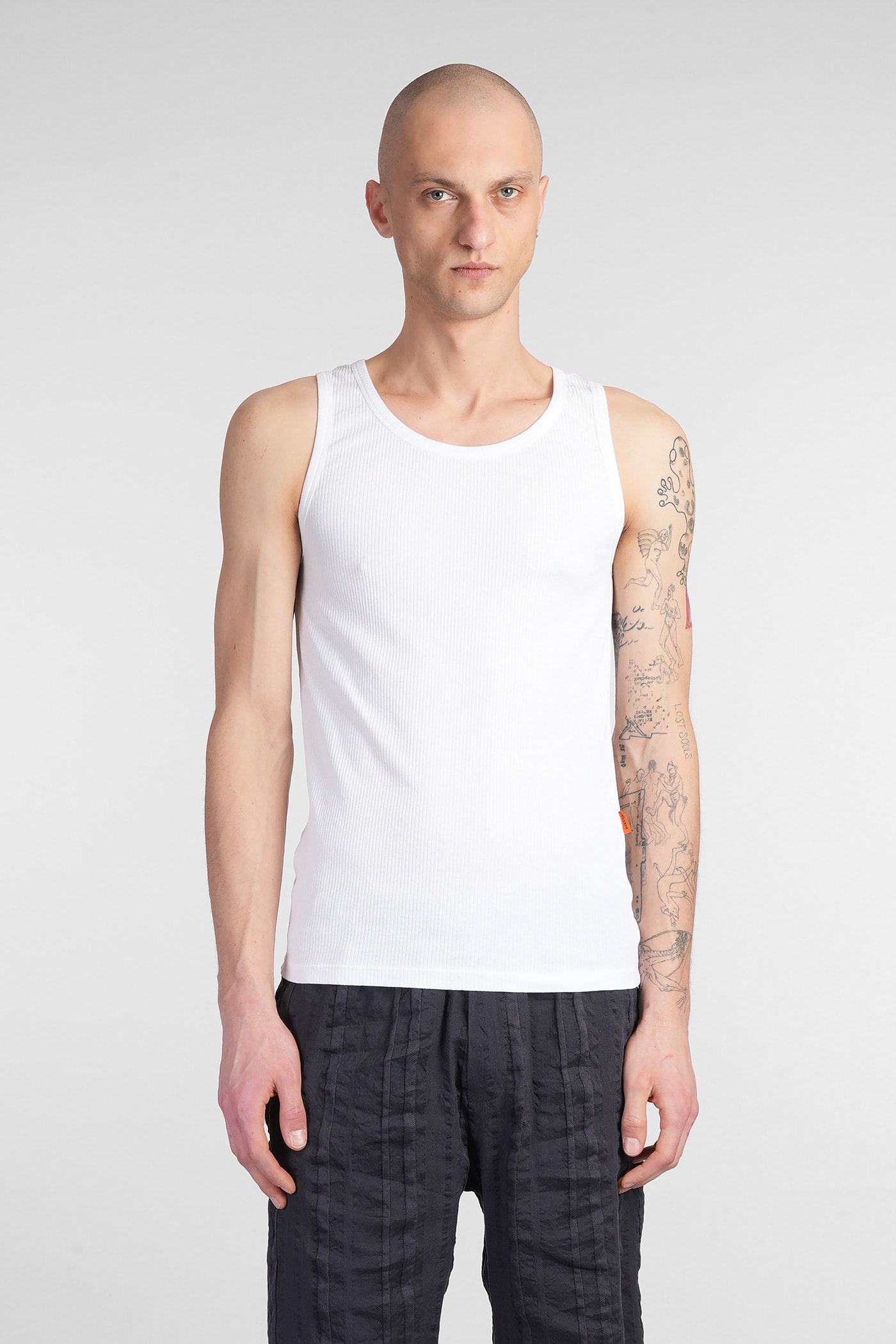 Shop Barena Venezia Solio Tank Top In White Cotton