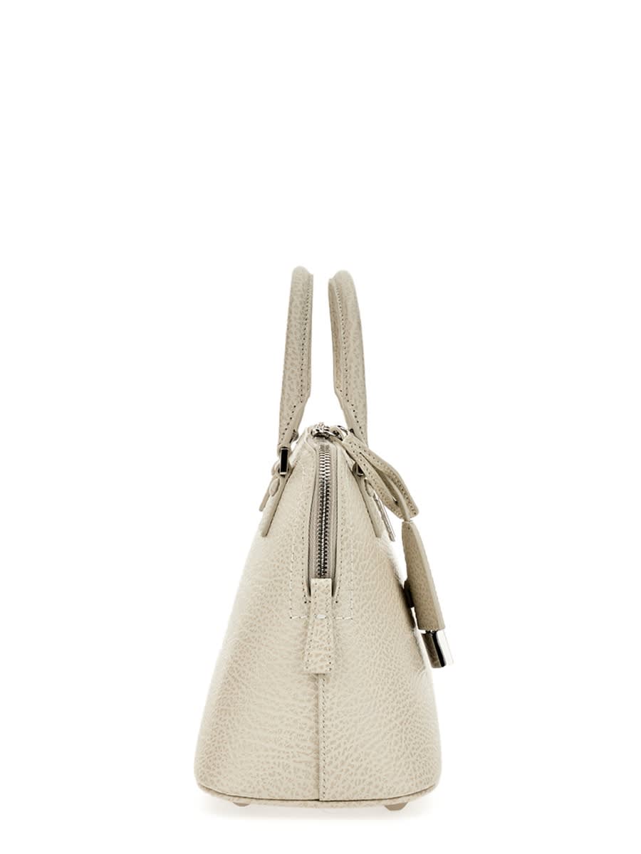 Shop Maison Margiela 5ac Mini Shoulder Bag In White