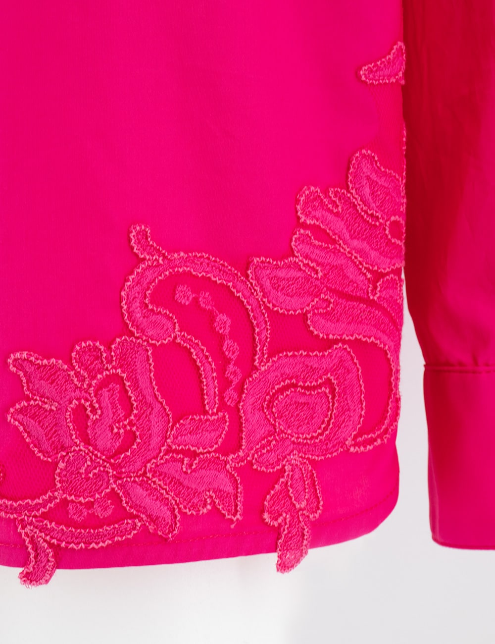 Shop Ermanno Firenze Blouse In Pink