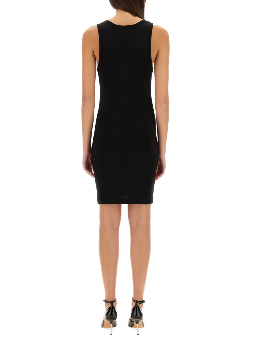 Helmut Lang Mini Dress In Black