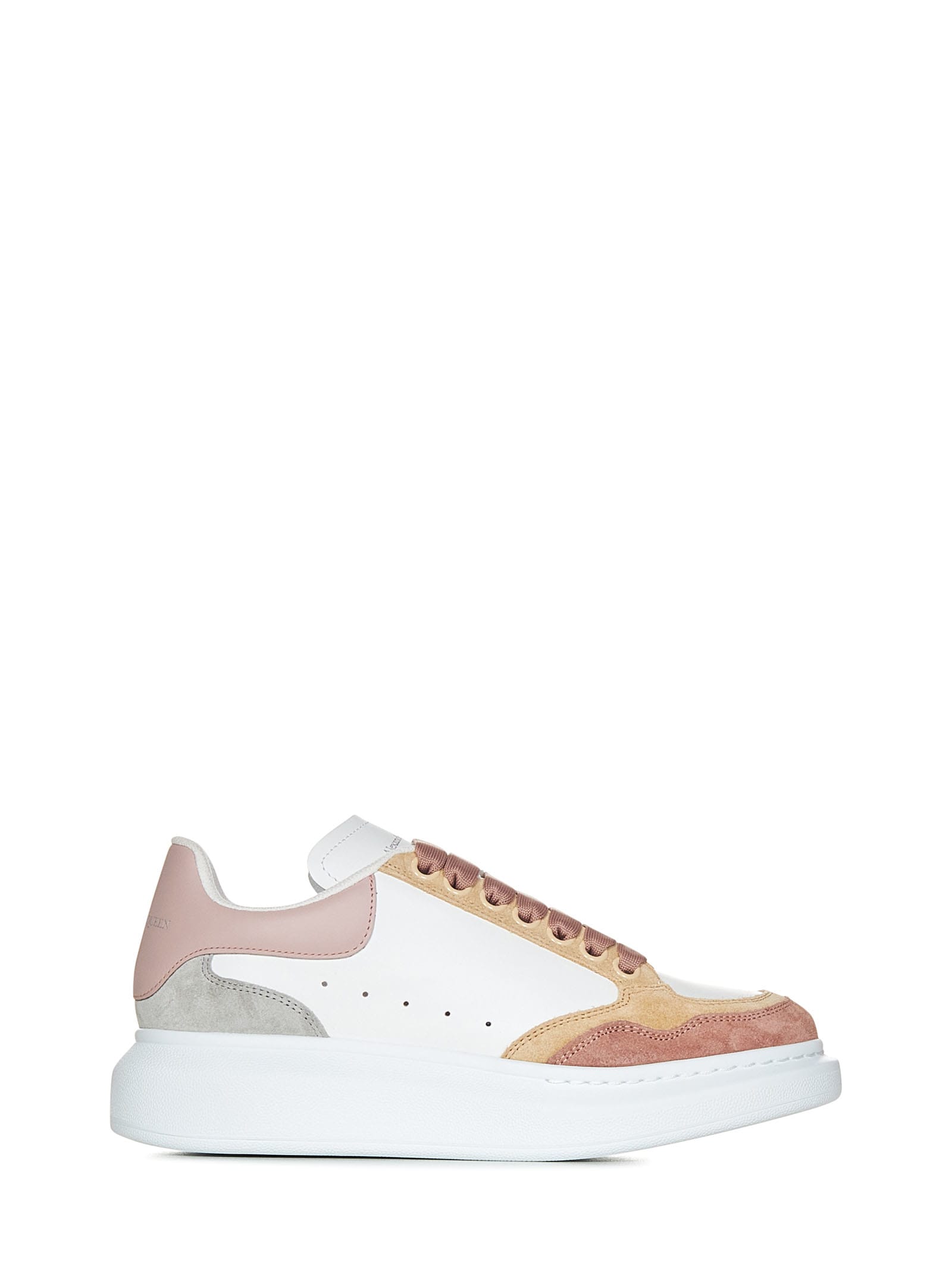 Shop Alexander Mcqueen Oversize Sneakers In White