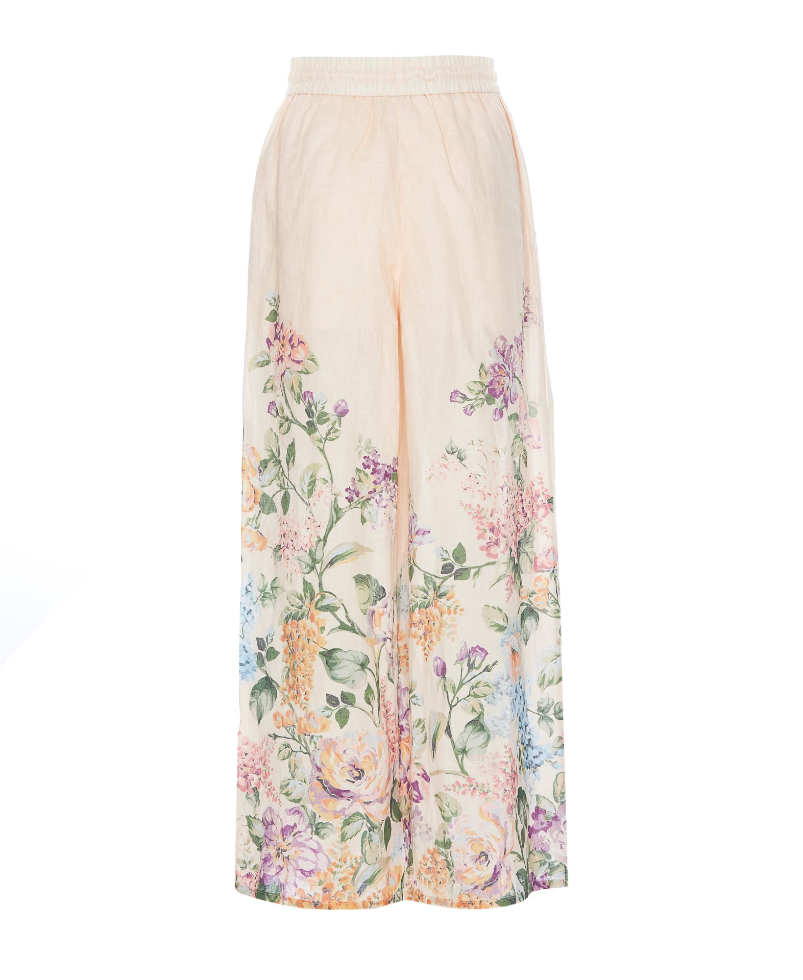 Shop Zimmermann Halliday Relaxed Pants In Multicolour