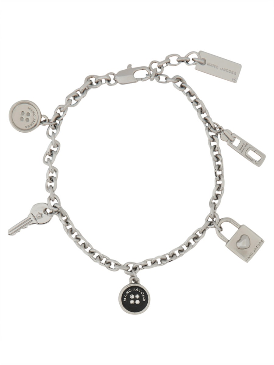 button Charm Bracelet