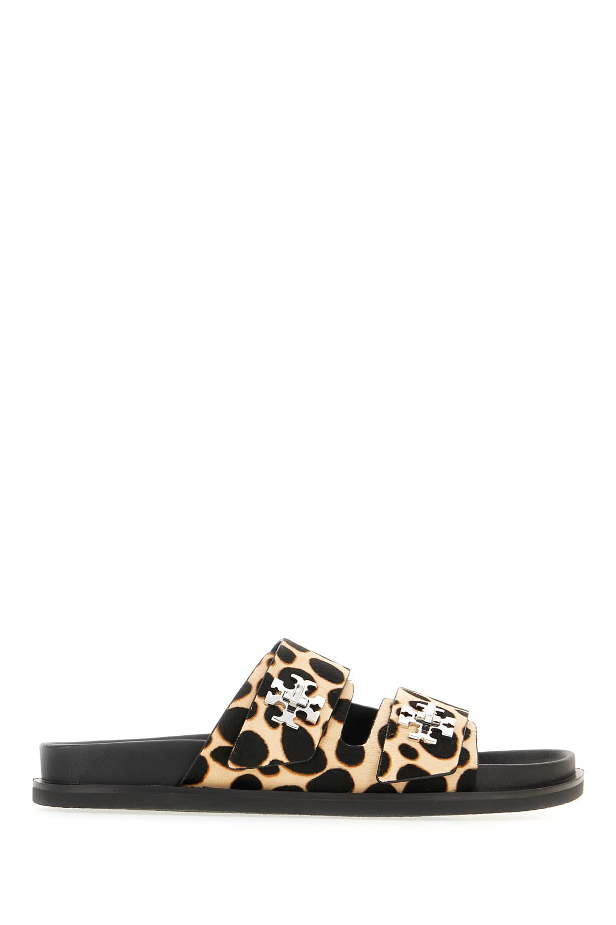Tory Burch Printed Calf Hair Slider Sandals