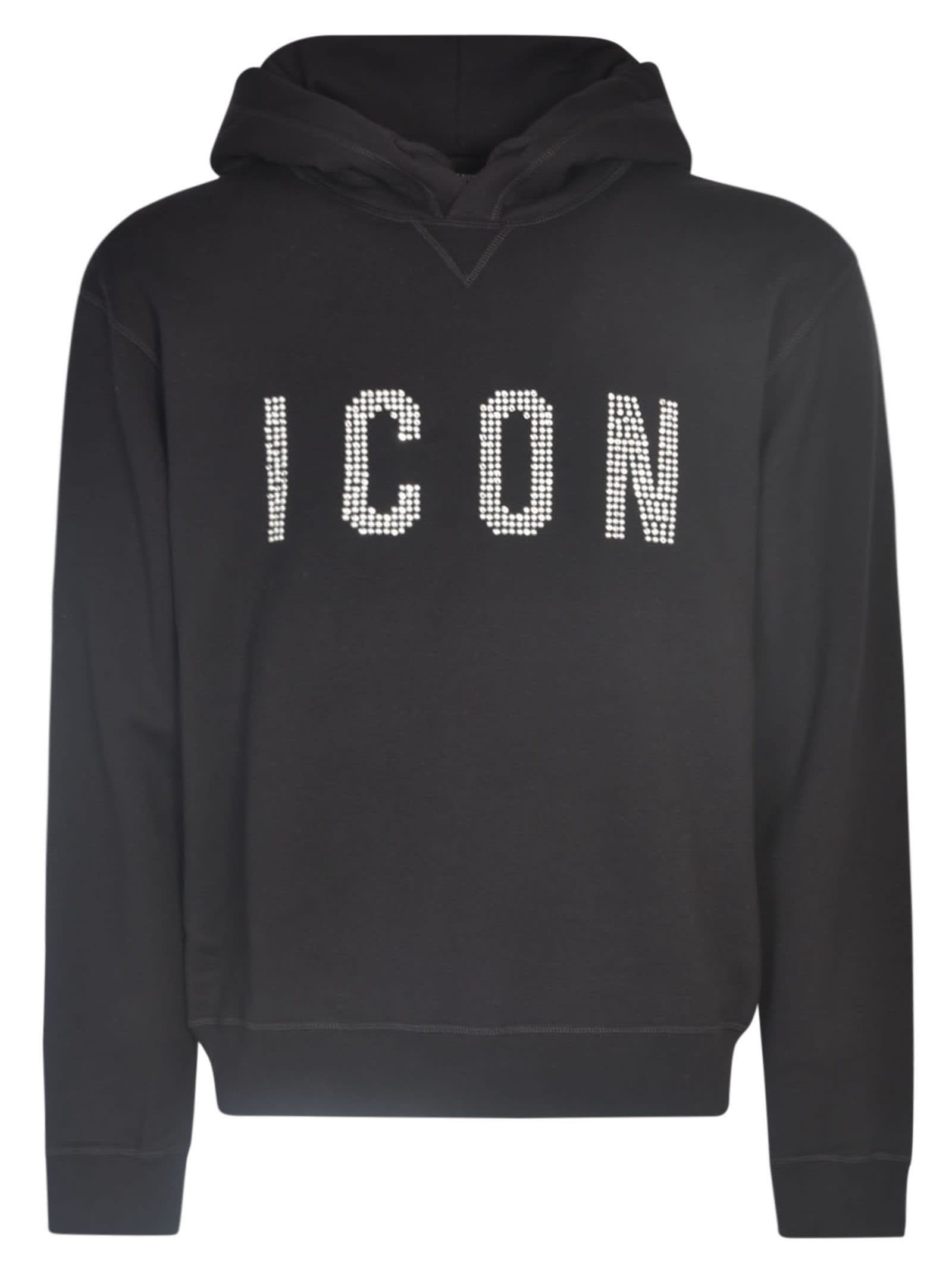 Shop Dsquared2 Cool Fit Hoodie In Black